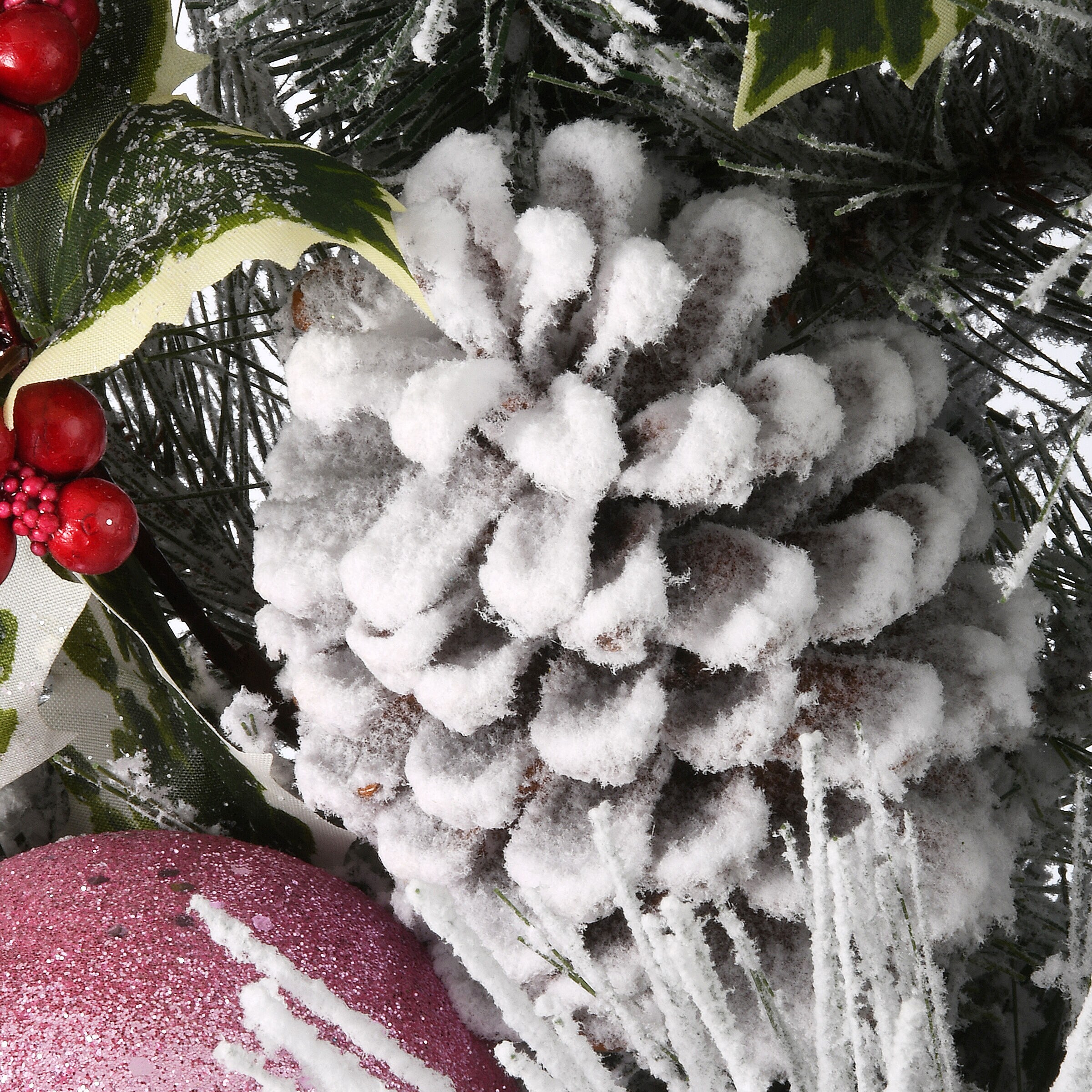 National Tree Company DS69-G32626W-1 Artificial-Christmas-Wreaths - View #5
