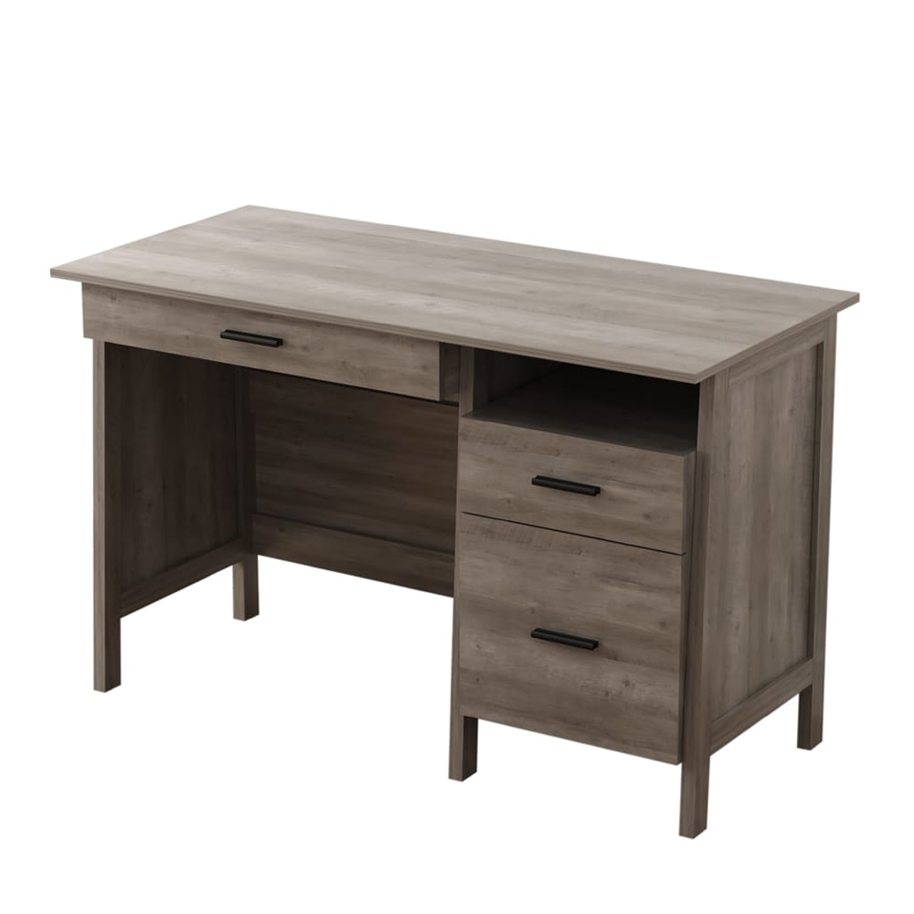 allen + roth 47.5-in Gray Student Desk at Lowes.com