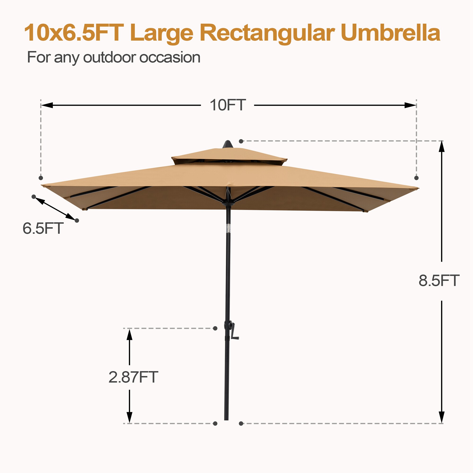 Pellebant ST25-PU011TAN Umbrellas-2 - View #3