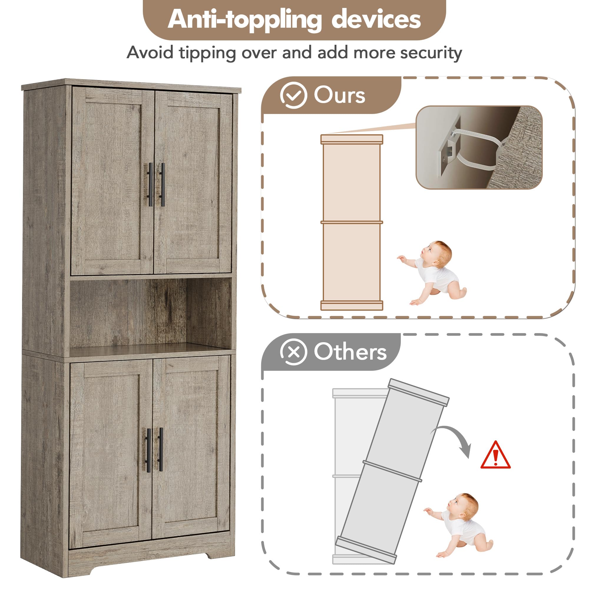 Garvee YXY-LO-PHO-134WKGFY Utility-Storage-Cabinets - View #7