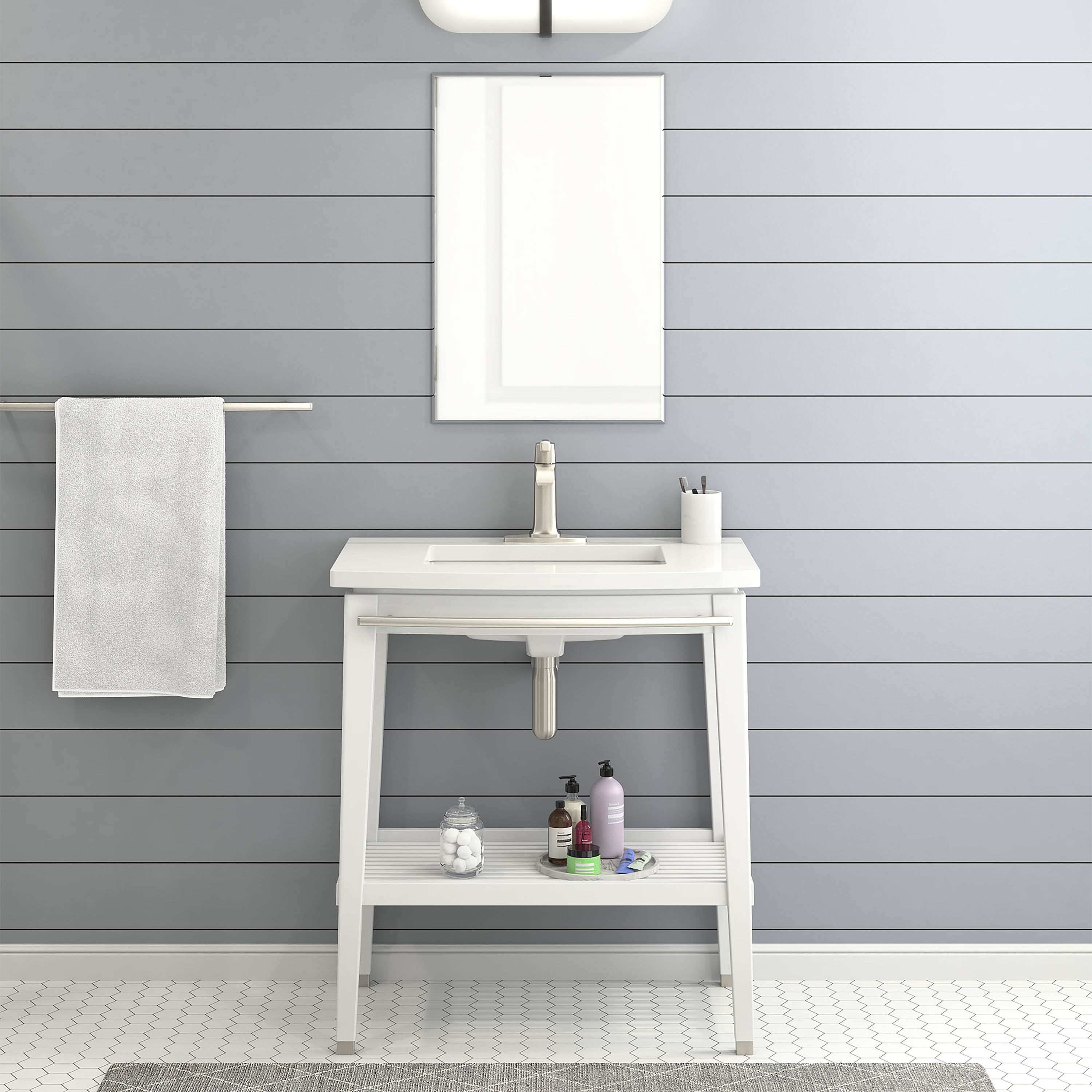 American Standard 7353101.295 Lavatory-Faucets - View #4