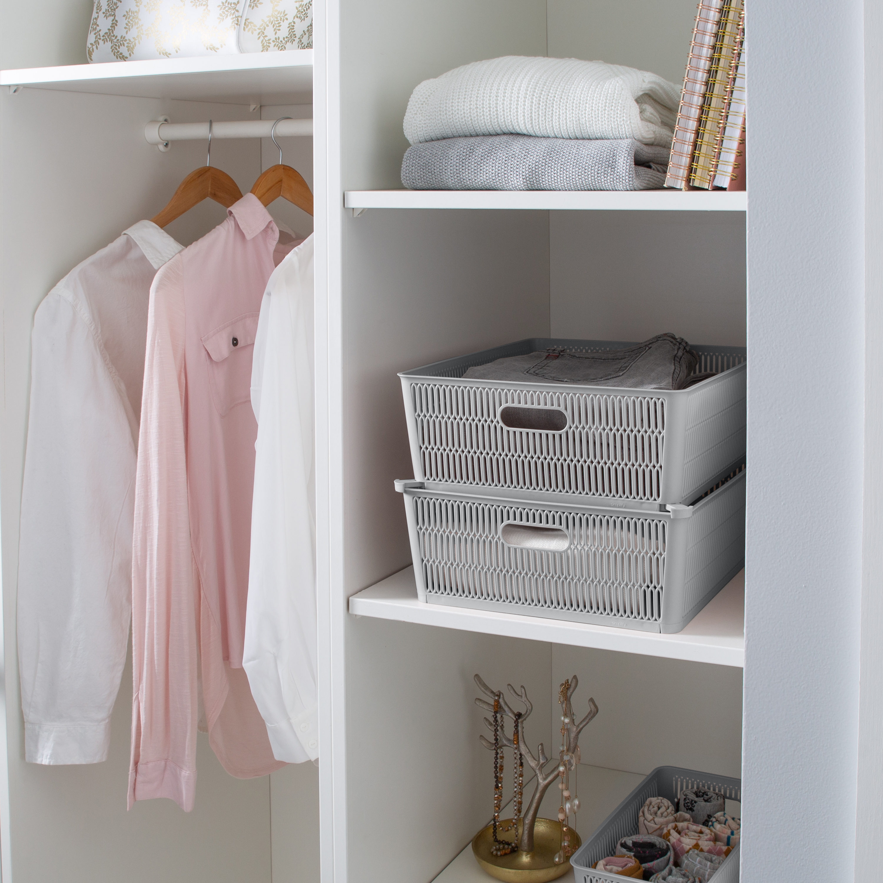 Simplify 25933-GREY Bins-Baskets - View #8