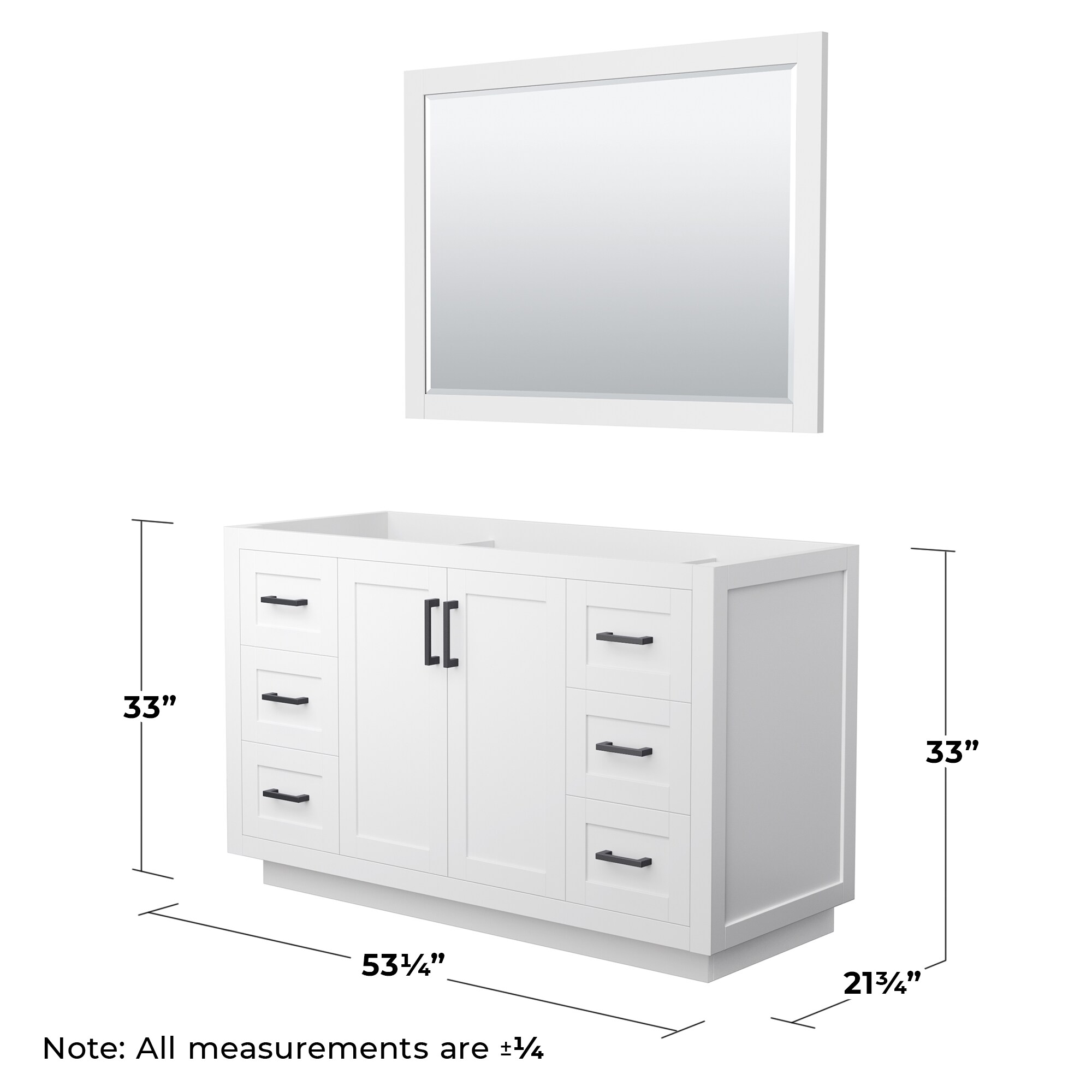 Wyndham Collection WCF292954SWBCXSXXM46 vanities - View #4