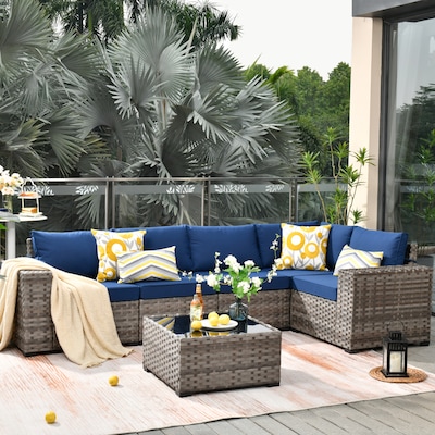 Patio Sectionals Sofas At Lowes Com