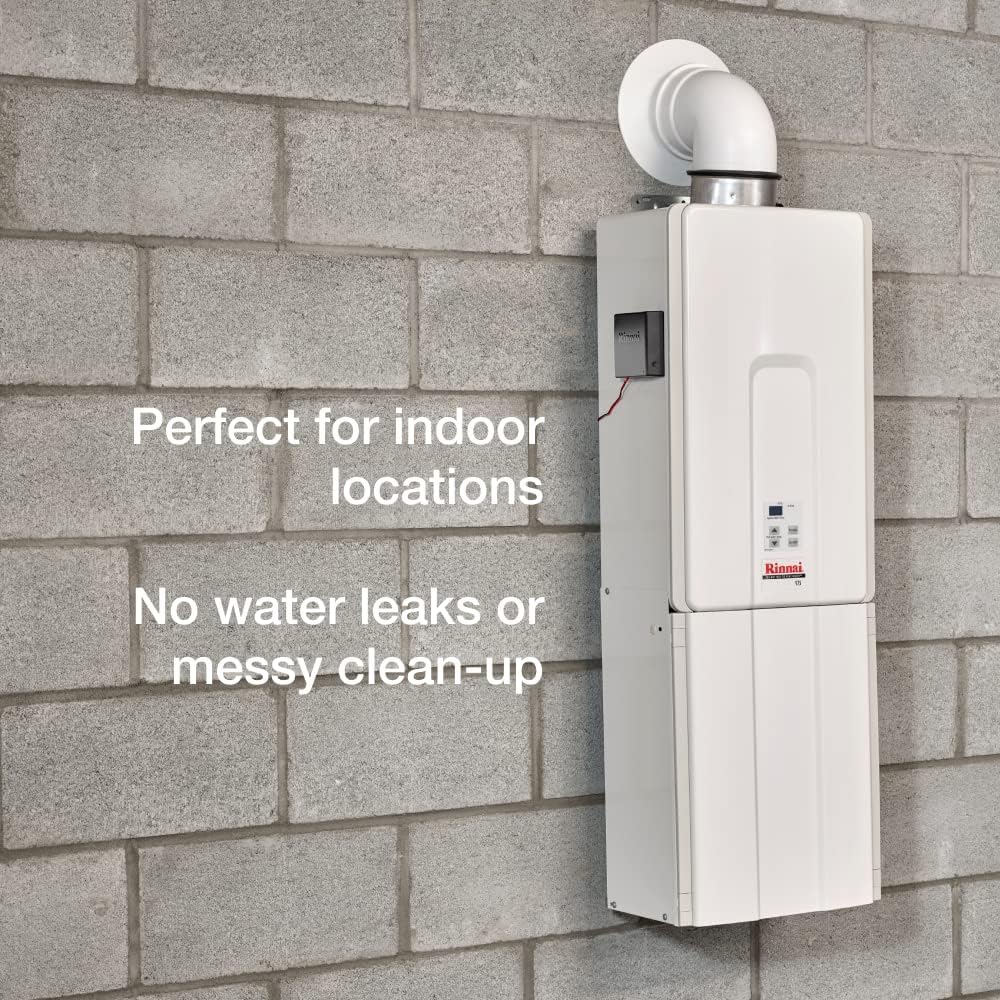 Rinnai High Efficiency 6 5 Gpm Residential 150 000 Btu Natural Gas Interior Tankless Water