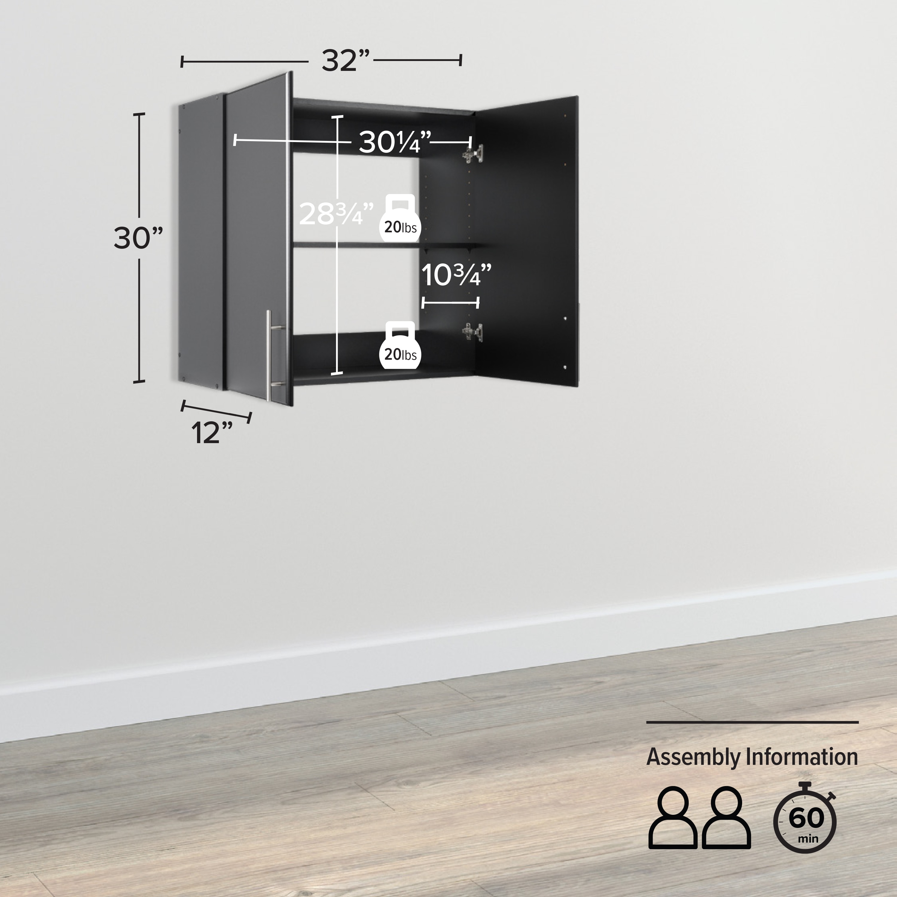 Prepac BEW-3230 Utility-Storage-Cabinets - View #6