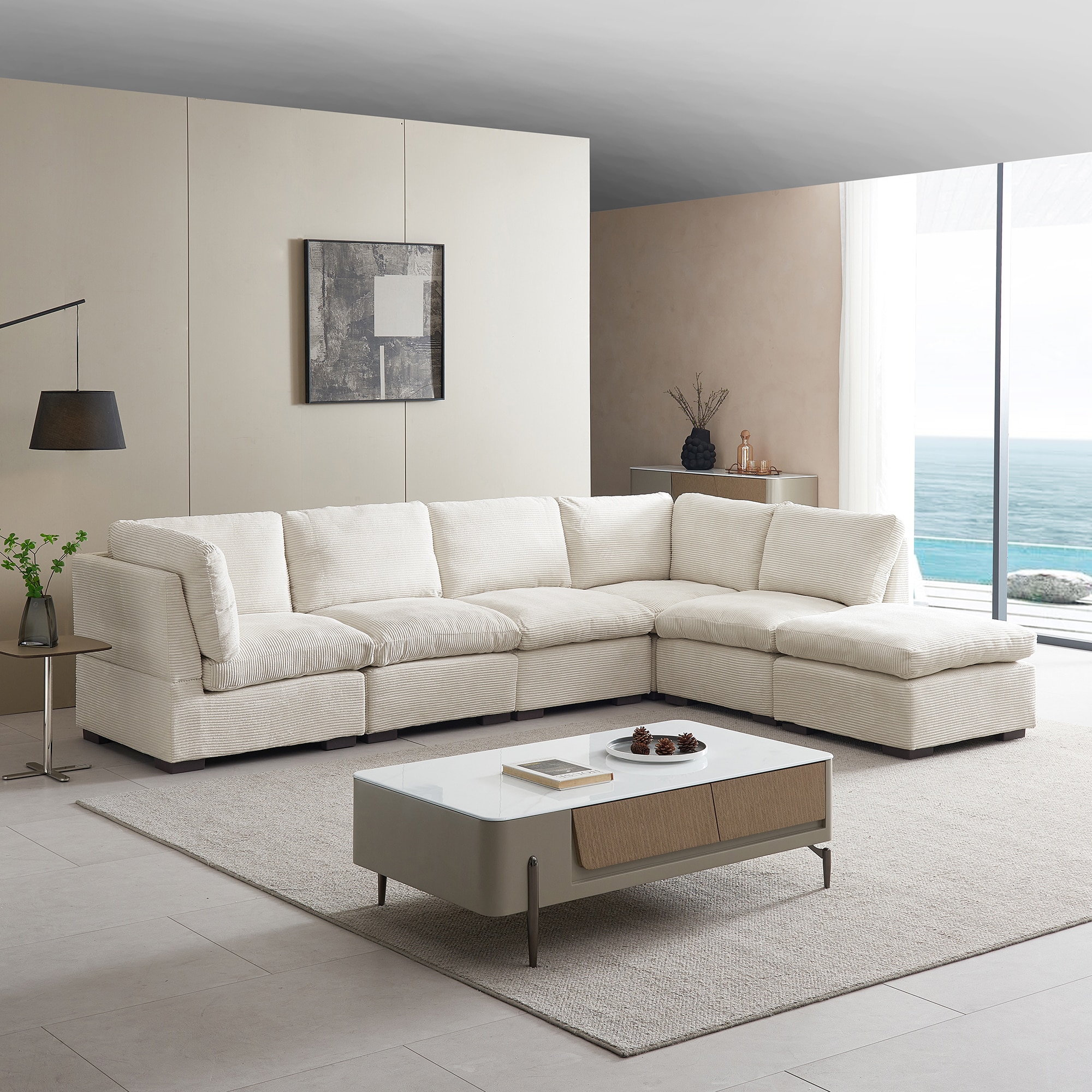 SINOFURN SYA020327GY Sofas-Loveseats - View #5