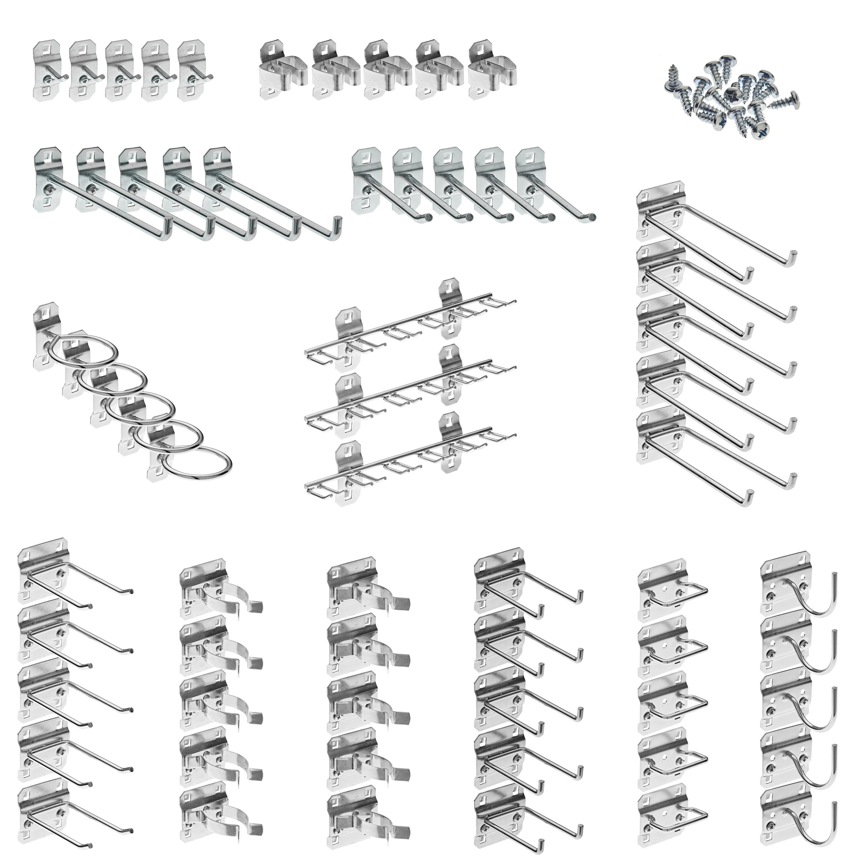 BUGUUYO 114pcs Nail Board Hook Hooks Peg Board Tools Parts Bins Hook for  Pegboard Garage Organization Bins Pegboard Bins Pegboard Baskets Pegboard  Organizer Glue Storage Box Ordinary : : DIY & Tools