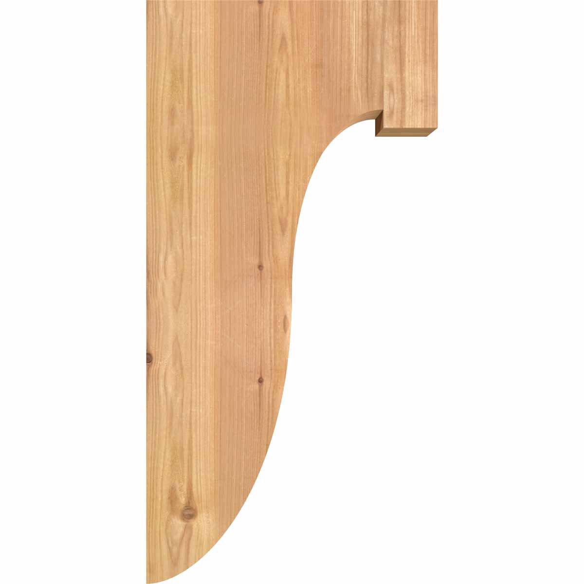 Ekena Millwork COR06X12X24DEL00SWR corbels - View #3