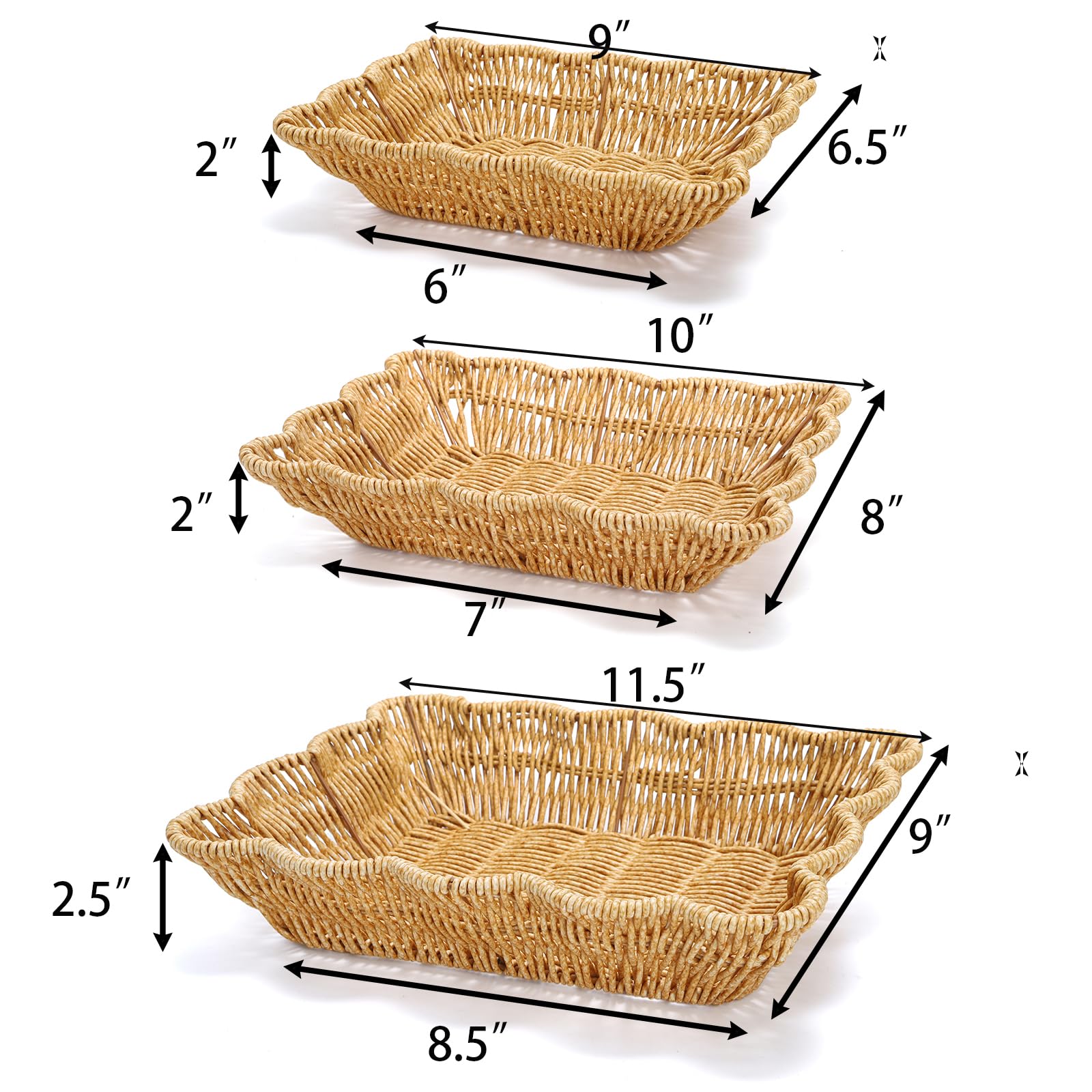 Aoibox LABKL5A8 Serving-Trays-Caddies - View #7