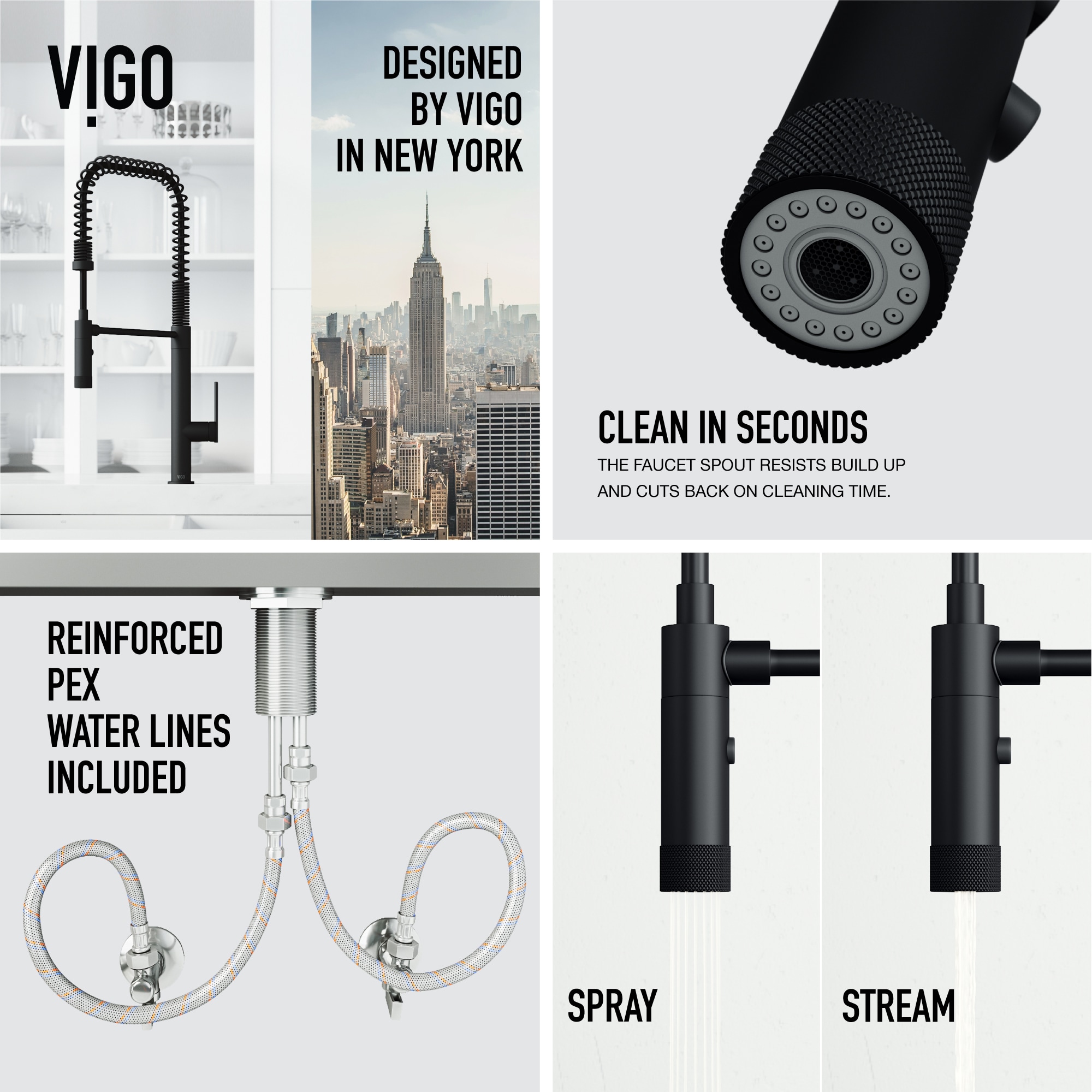 VIGO VG02037MB Kitchen-Faucets - View #7