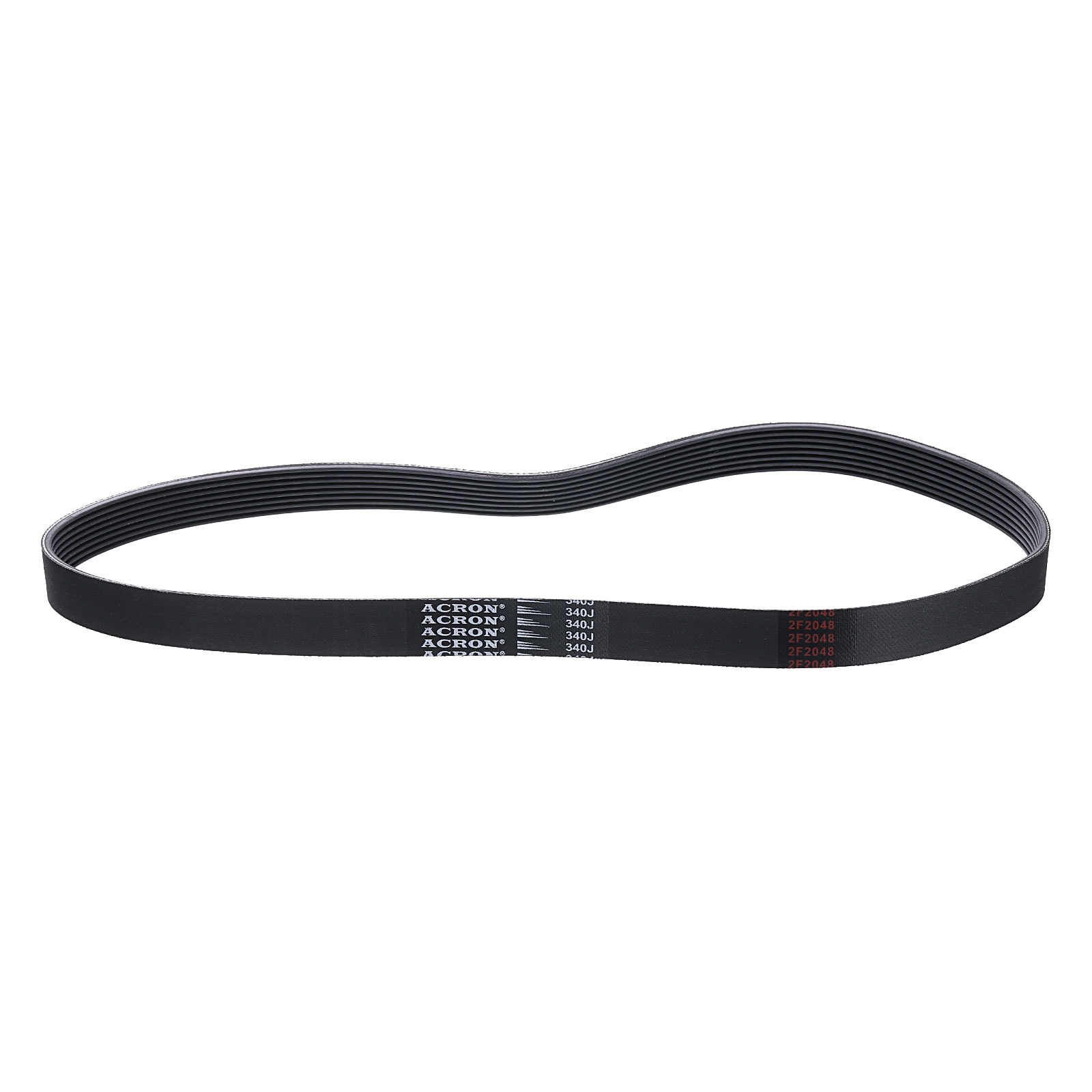 Unique Bargains 340J8 PJ V-Ribbed Belt 8 Ribs 34inch Length x 0.74inch ...