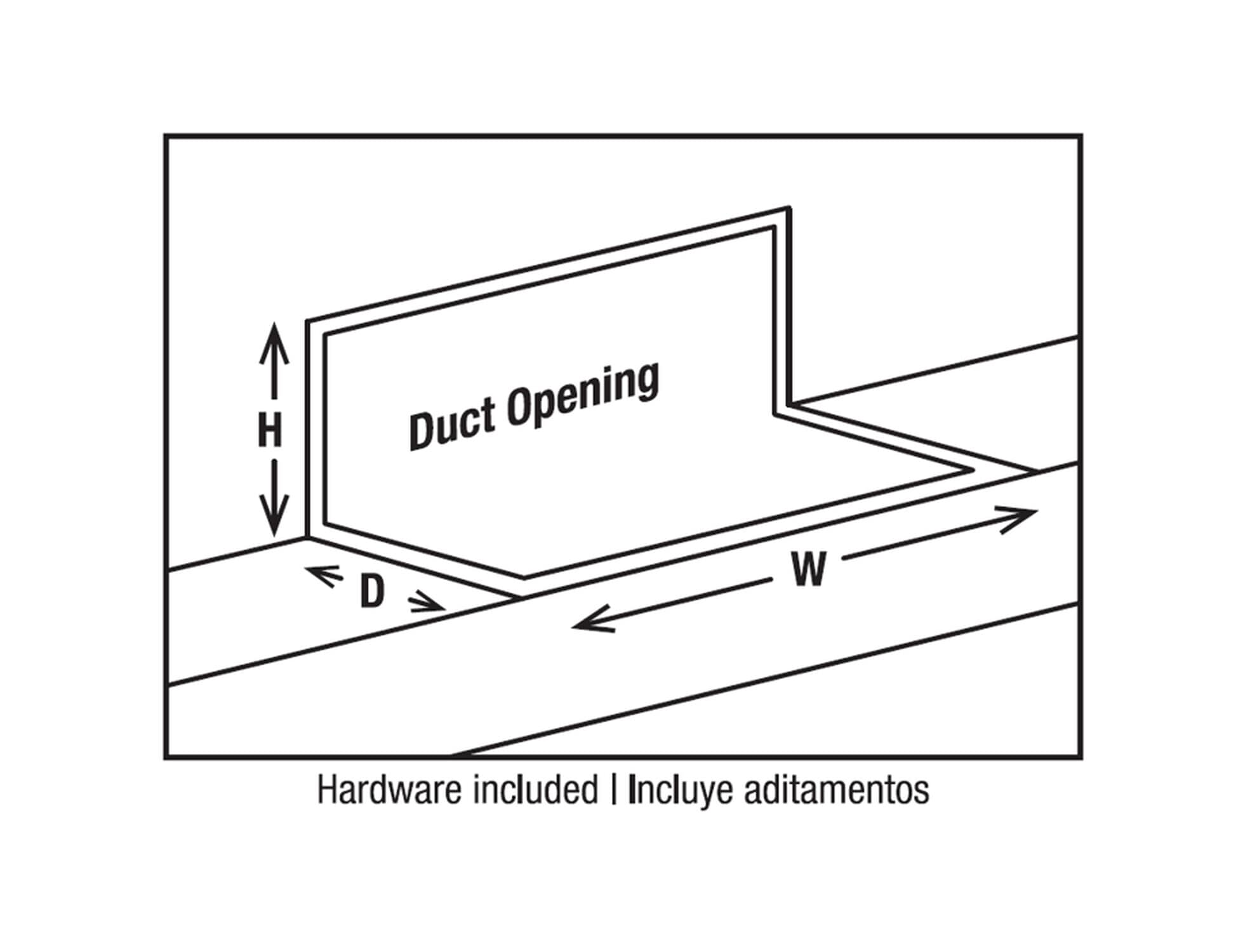 RELIABILT 9563012WH Baseboard-Registers - View #4