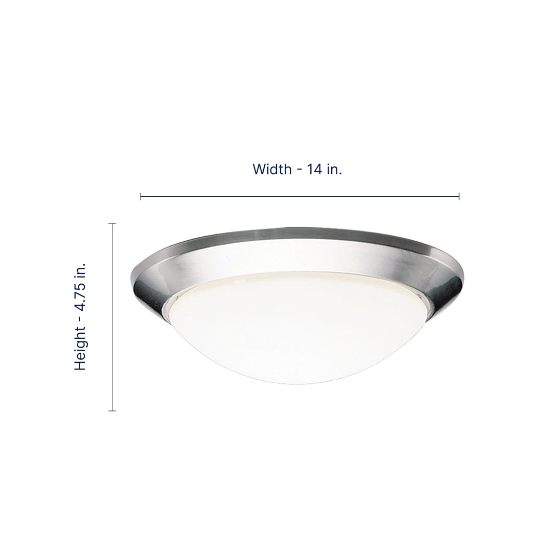 Kichler 8881NI flushmounts - View #2