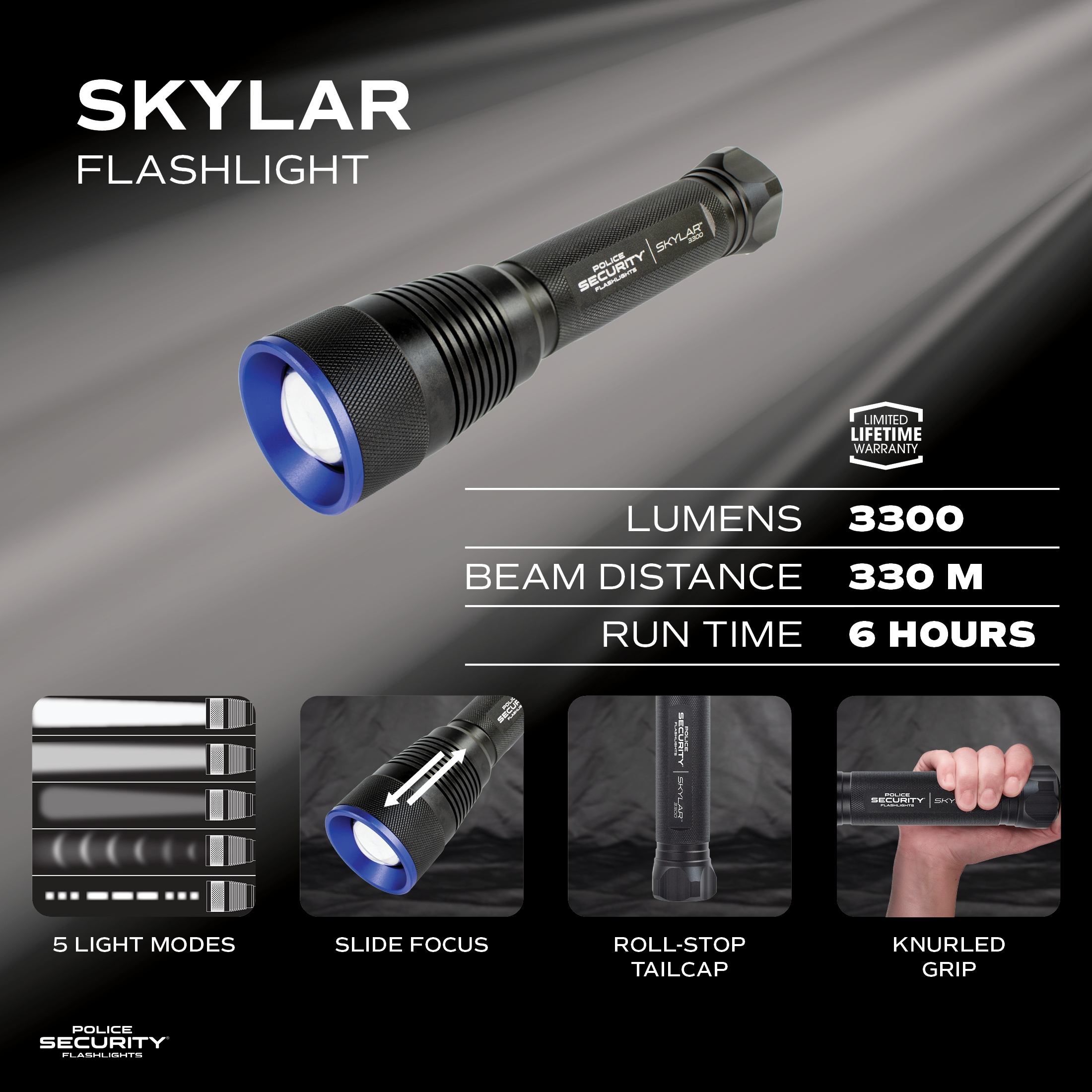 Police Security 98409 flashlights - View #5