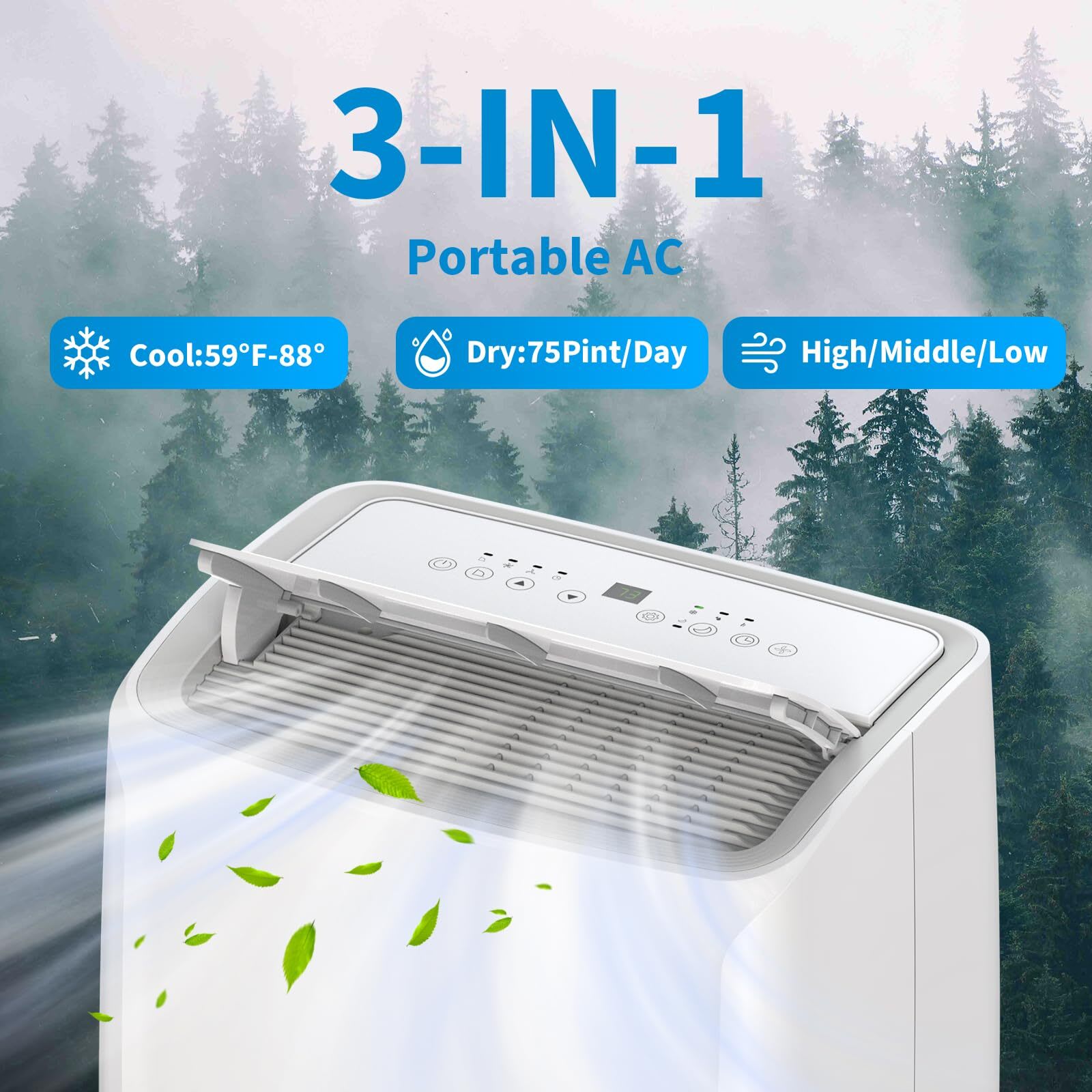 Qeetex LLPKT-PHO10I3M63J Portable-Air-Conditioners - View #2