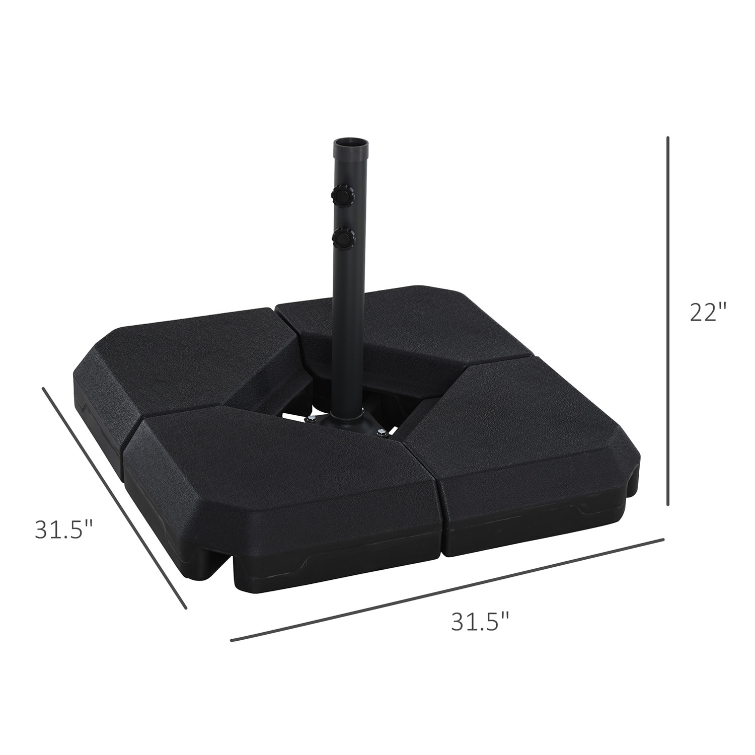 GZMR GZ-W2225P276 Umbrella-Bases - View #4