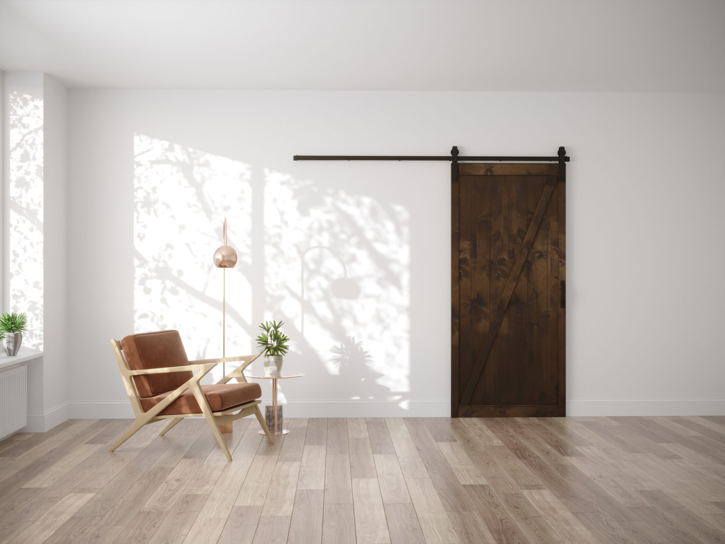 Dogberry DZBAR36DKCHNONEHARD Barn-Doors - View #5