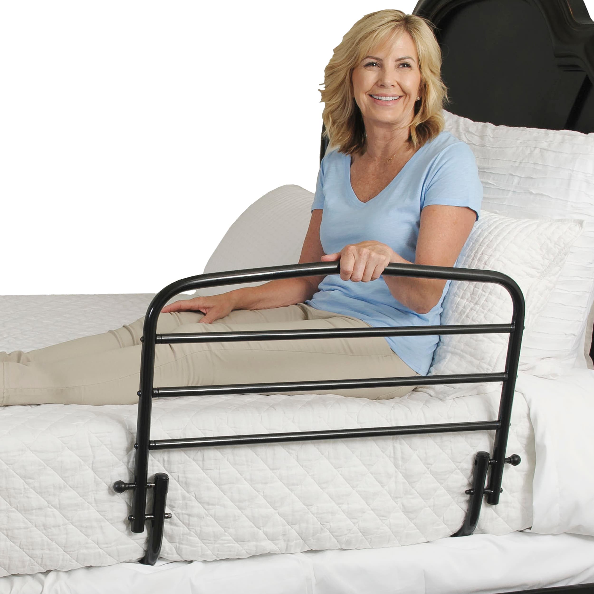 Stander 30-in Safety Bed Rail in the Bed Rails department at 