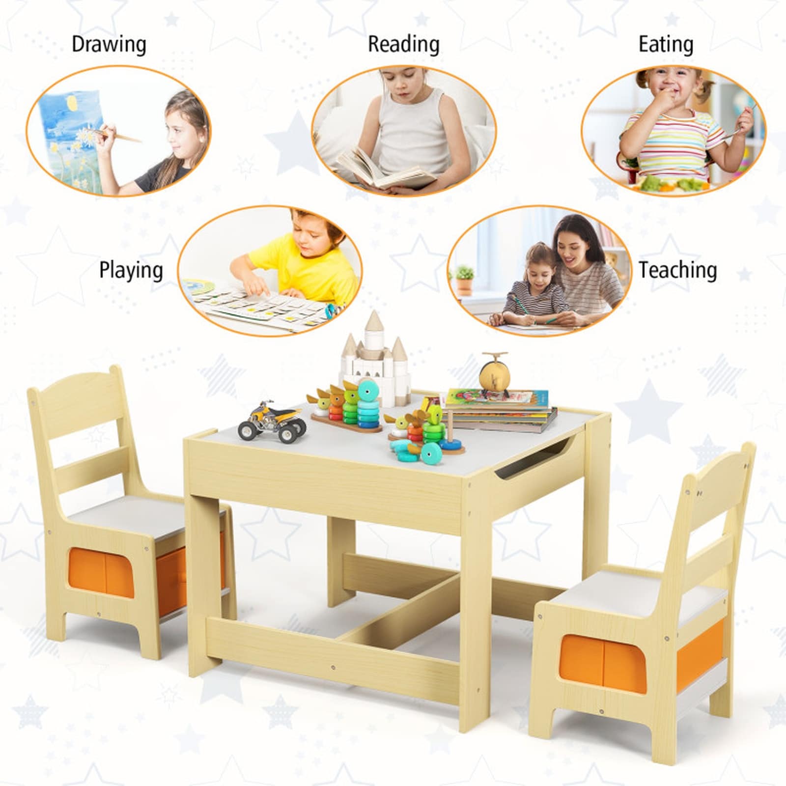 SUGIFT LW047SUGHY094 Kids-Play-Tables - View #8