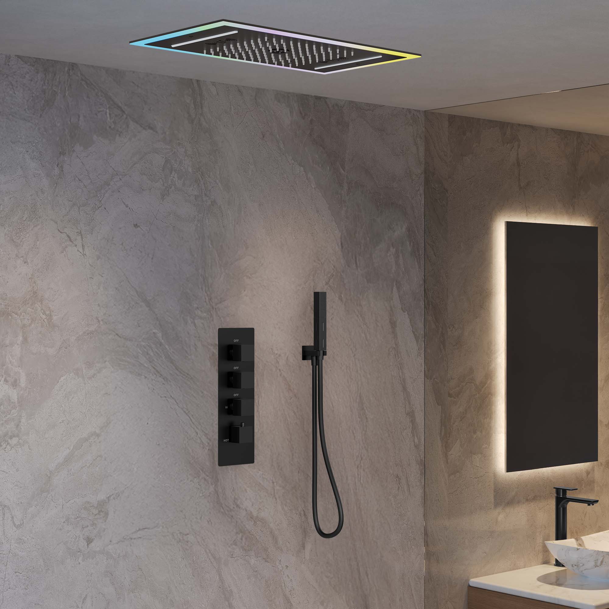 GRANDJOY SGF10GJ-81BL Tub-Shower-Faucets - View #3