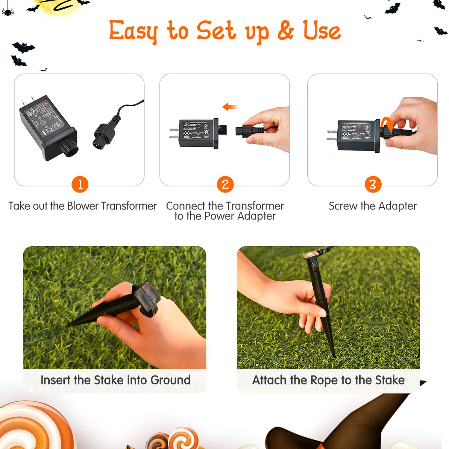 Costway CSHY001274 Outdoor-Halloween-Decor - View #6