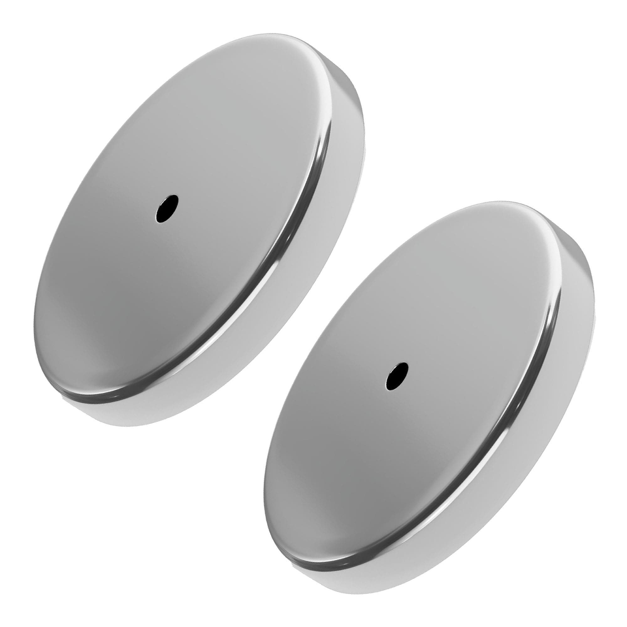 Master Magnetics 11 lb. pull Ceramic Round Base Magnets (2pk) - 1.210 in Dia. x 0.175 in Thk. With 0.133 in Dia. hole