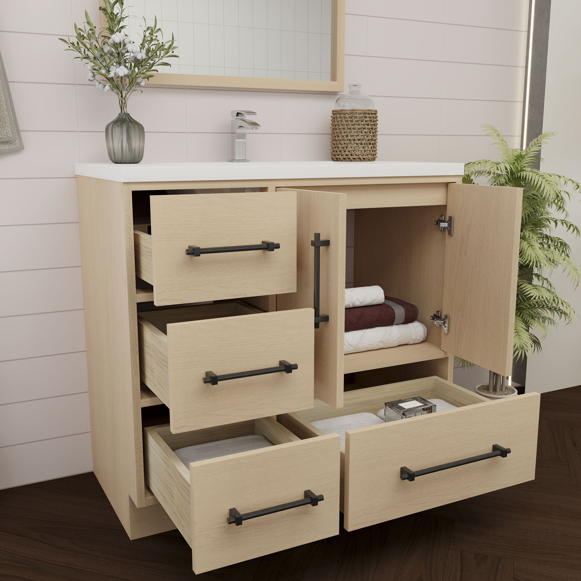 BV Better Vanity VICTORIA36LFS-YO Bath-Vanity-Combo - View #4