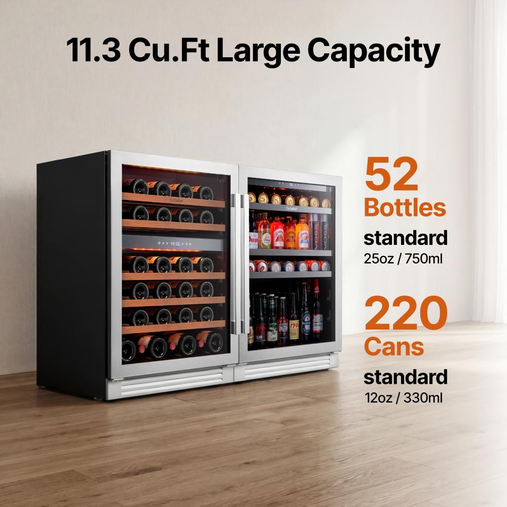 Ca'Lefort CLF-WD24LBS24R-LSMP Wine-Chillers - View #3
