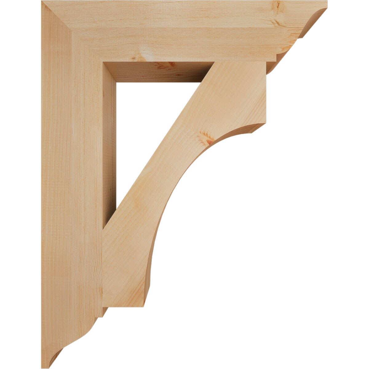 Ekena Millwork BKT06X28X36WTL01SDF Exterior-Brackets-Braces - View #3