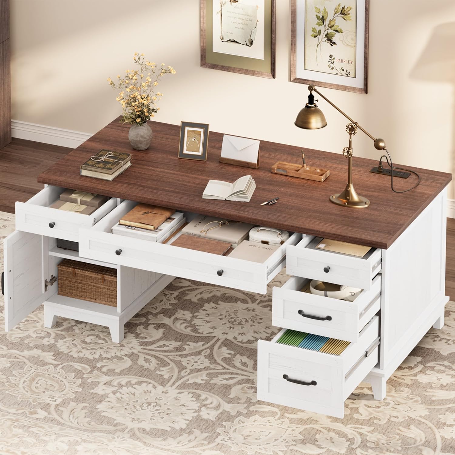WhizMax XSN-PHK-34VL-BW desks - View #4