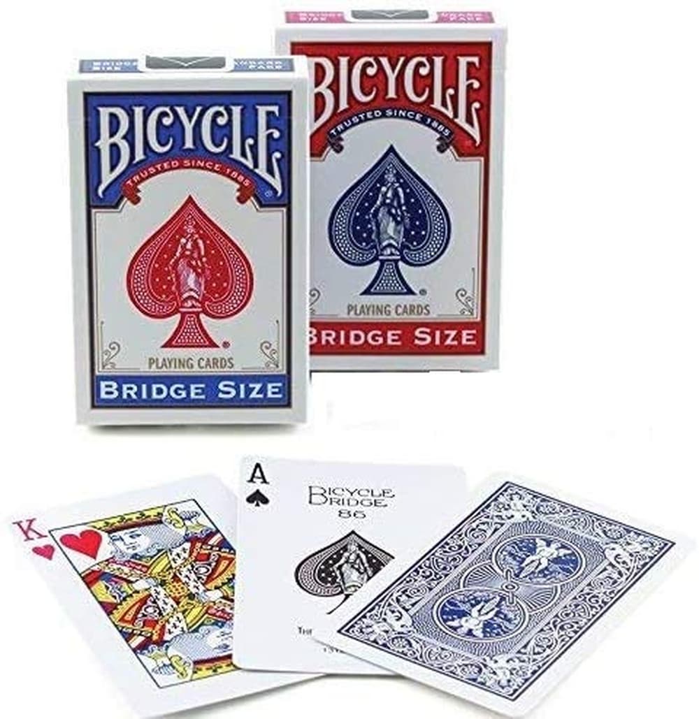 Bicycle Bridge Narrow Playing Cards - 12 Decks (6 Blue 6 Red) in the ...