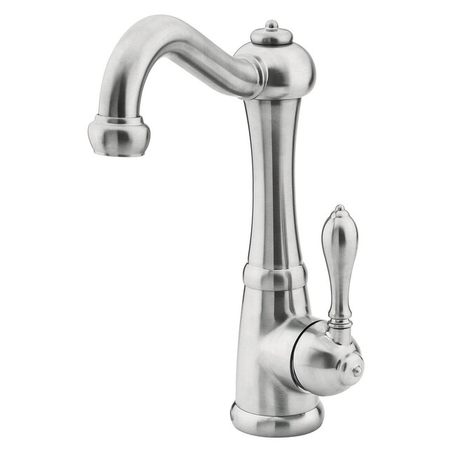 Pfister Marielle Stainless Steel 1-Handle Deck-Mount High-Arc Handle Kitchen Faucet Pfister Marielle Stainless Steel 1-Handle Deck-Mount High-Arc Handle Kitchen Faucet