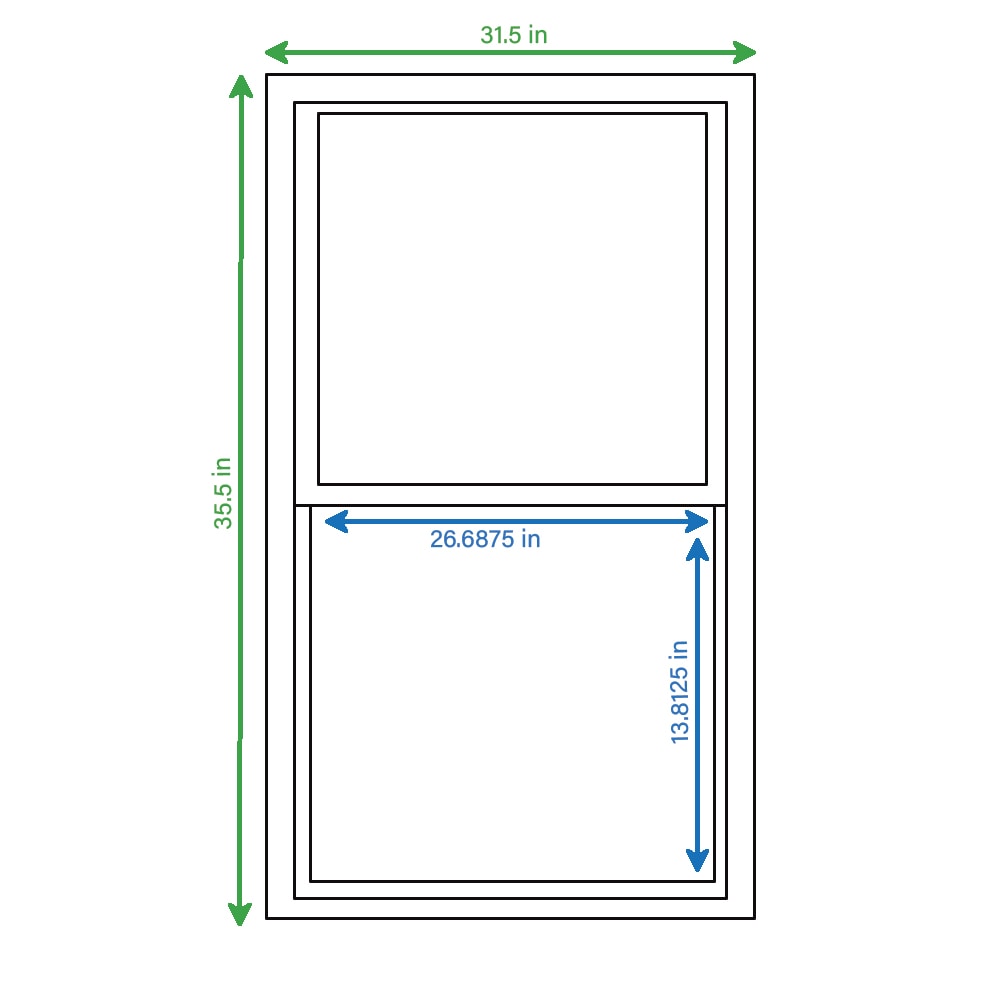 RELIABILT 150SH32360002 Single-Hung-Windows - View #4