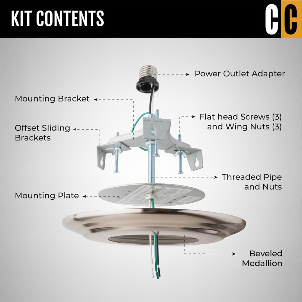 The Can Converter R56-RMB-STN Recessed-Kits - View #2