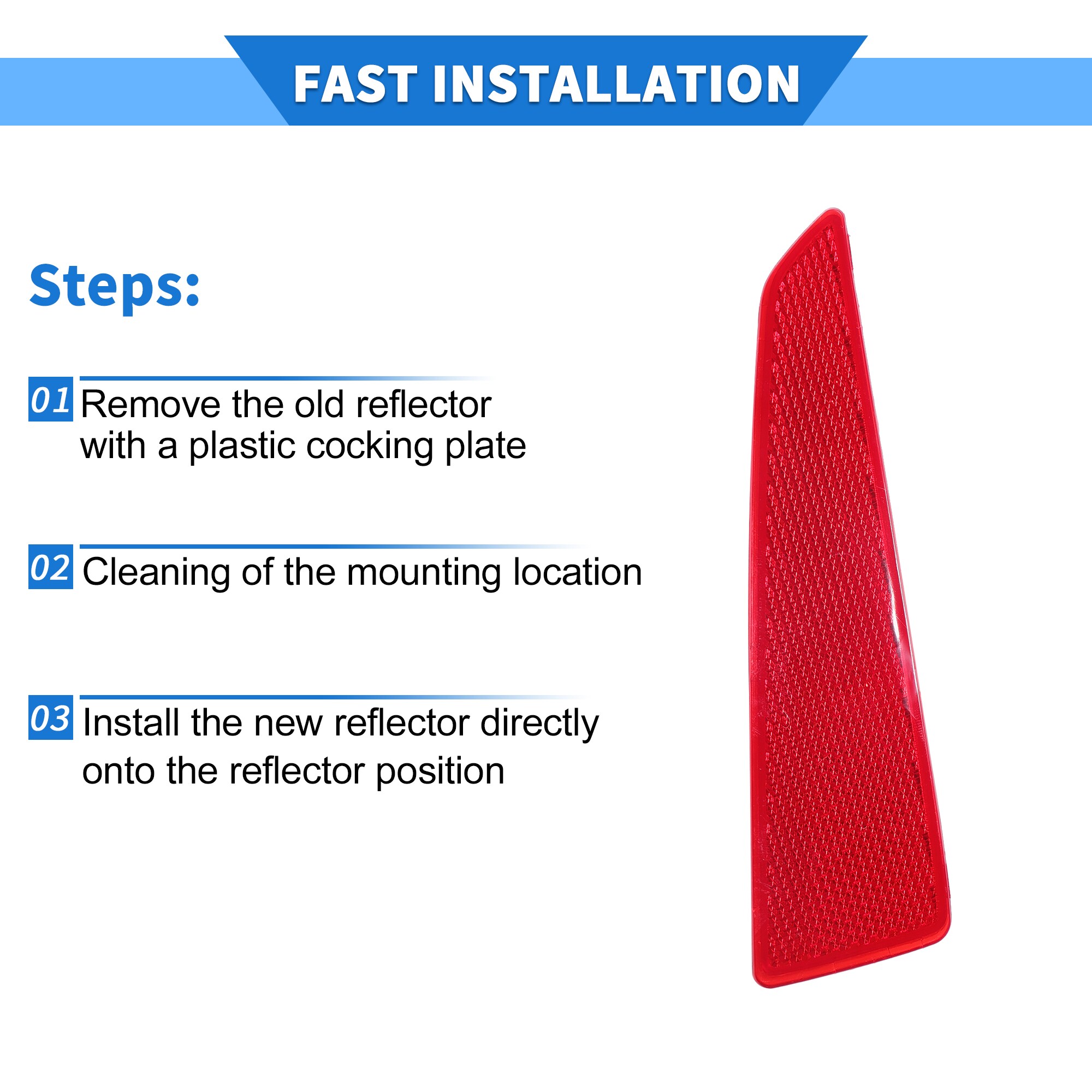 Unique Bargains S25122200UX7305 Driveway-Reflectors - View #7