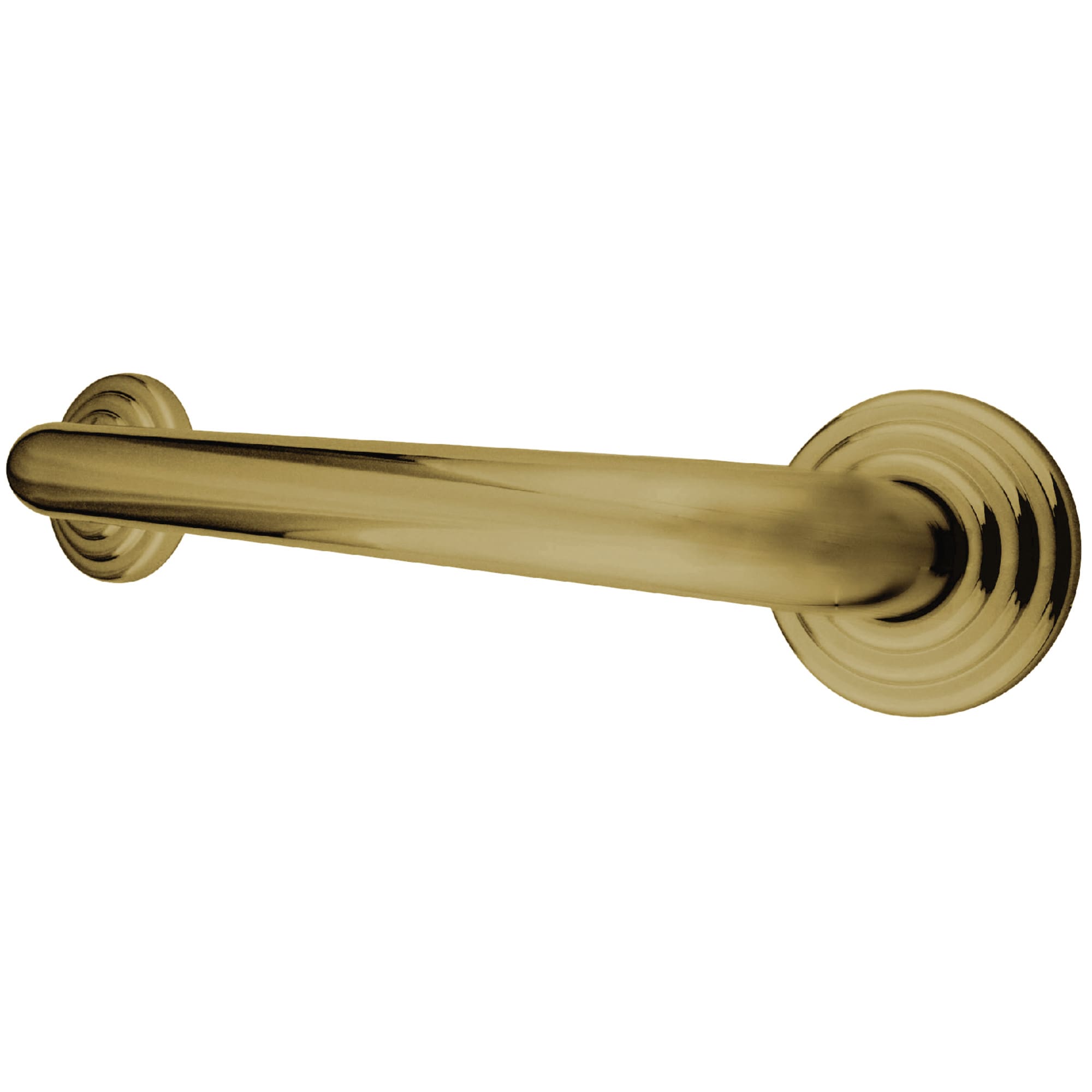 Elements of Design EDR314162 Restoration 16.0-in Polished brass Wall mount ADA Compliant Grab Bar ( 5.0-lb Weight Capacity )