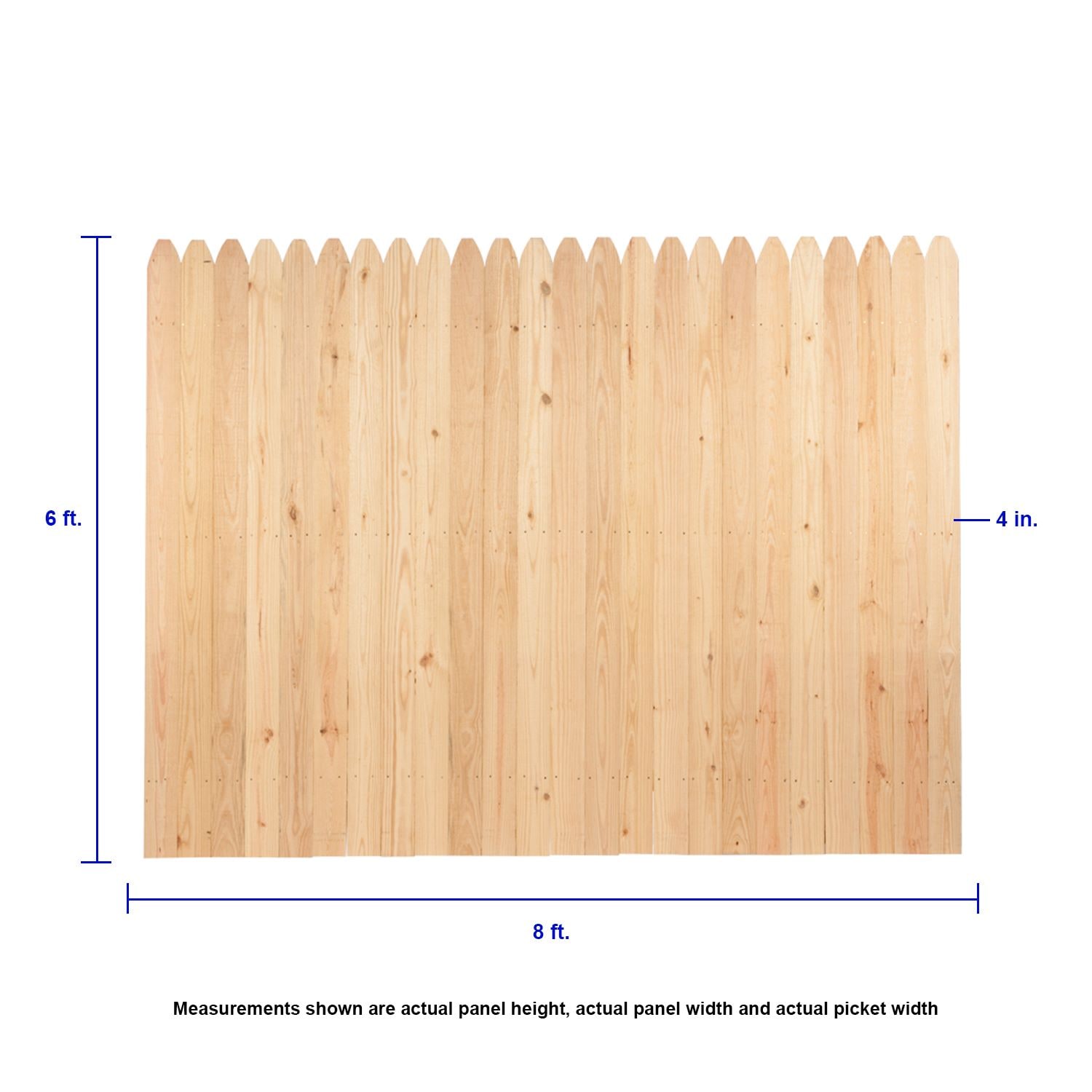Severe Weather 635522 Wood-Fence-Panels - View #4