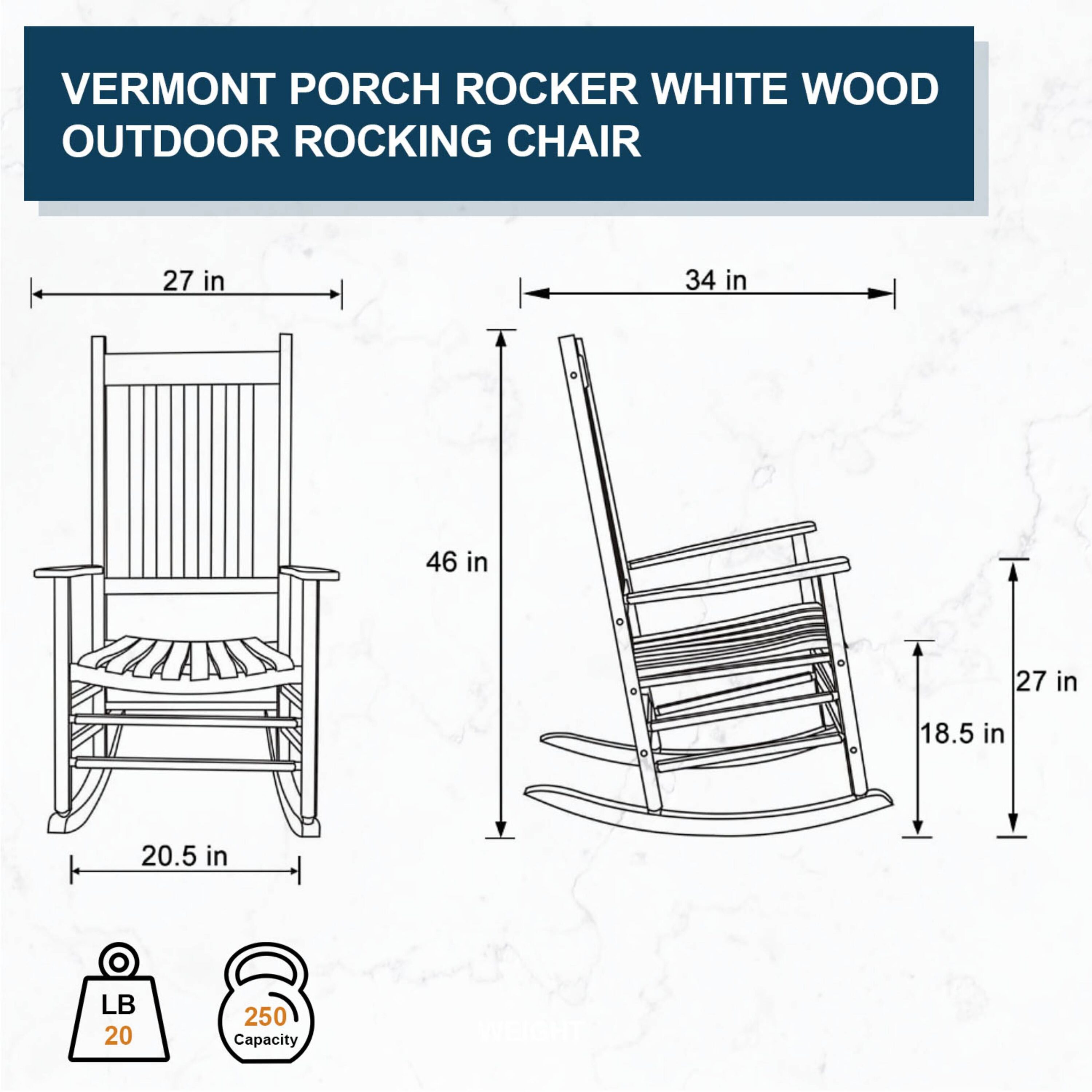 Shine company best sale vermont porch rocker