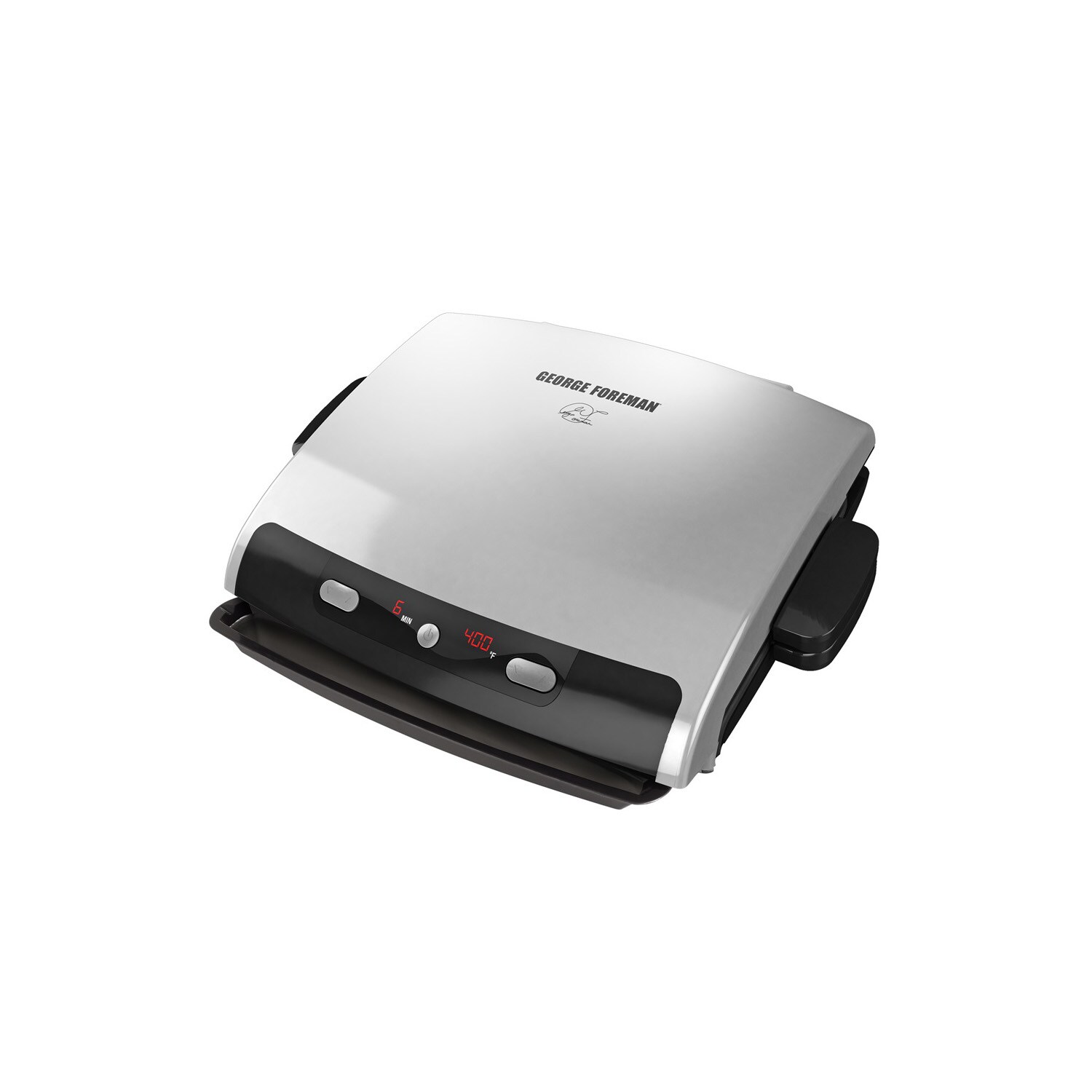 George Foreman Rapid Grill Serie 6.41-in L x 12.72-in W Non-stick