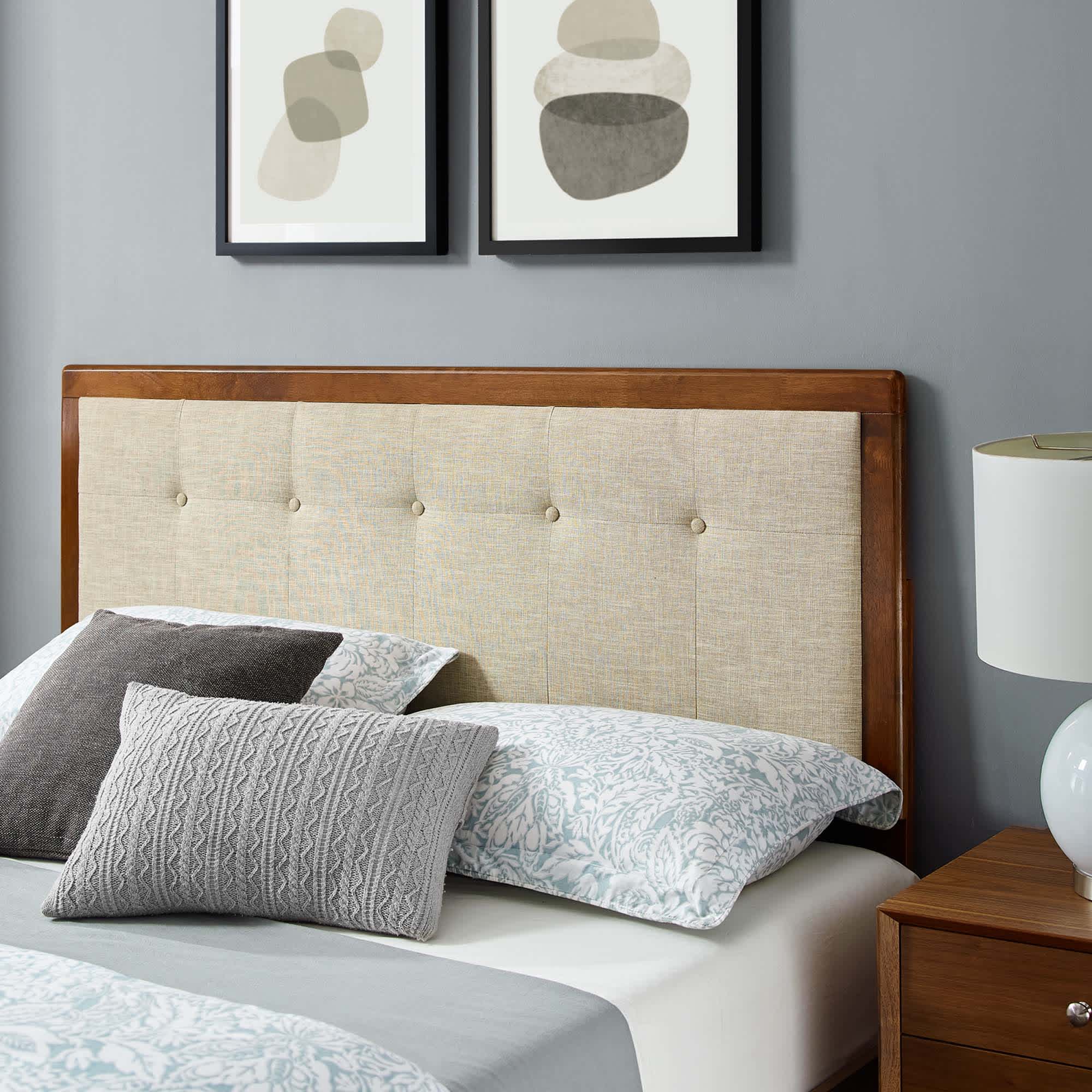 Modway MOD-6637-WAL-BEI beds - View #3