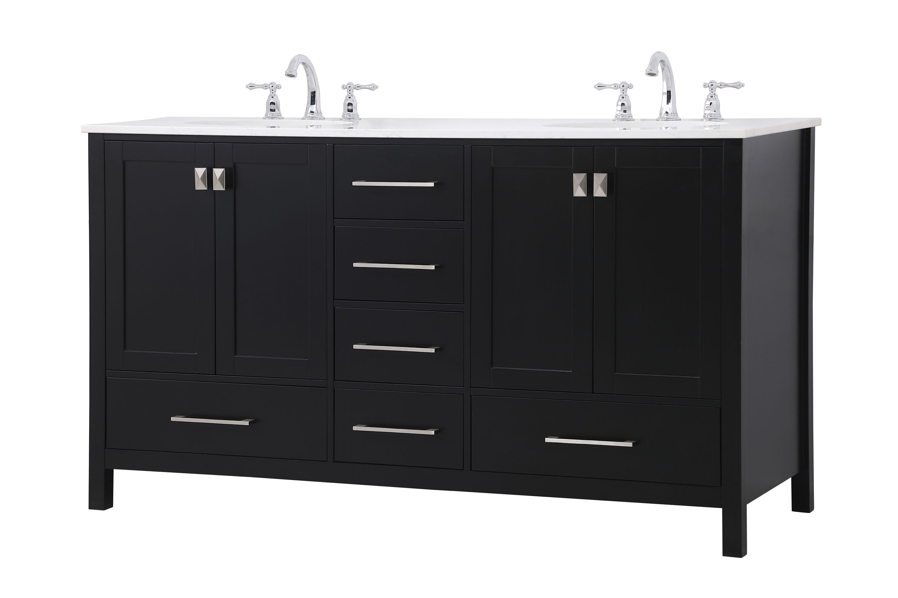Elegant Decor FI56460DBK Bath-Vanity-Combo - View #3