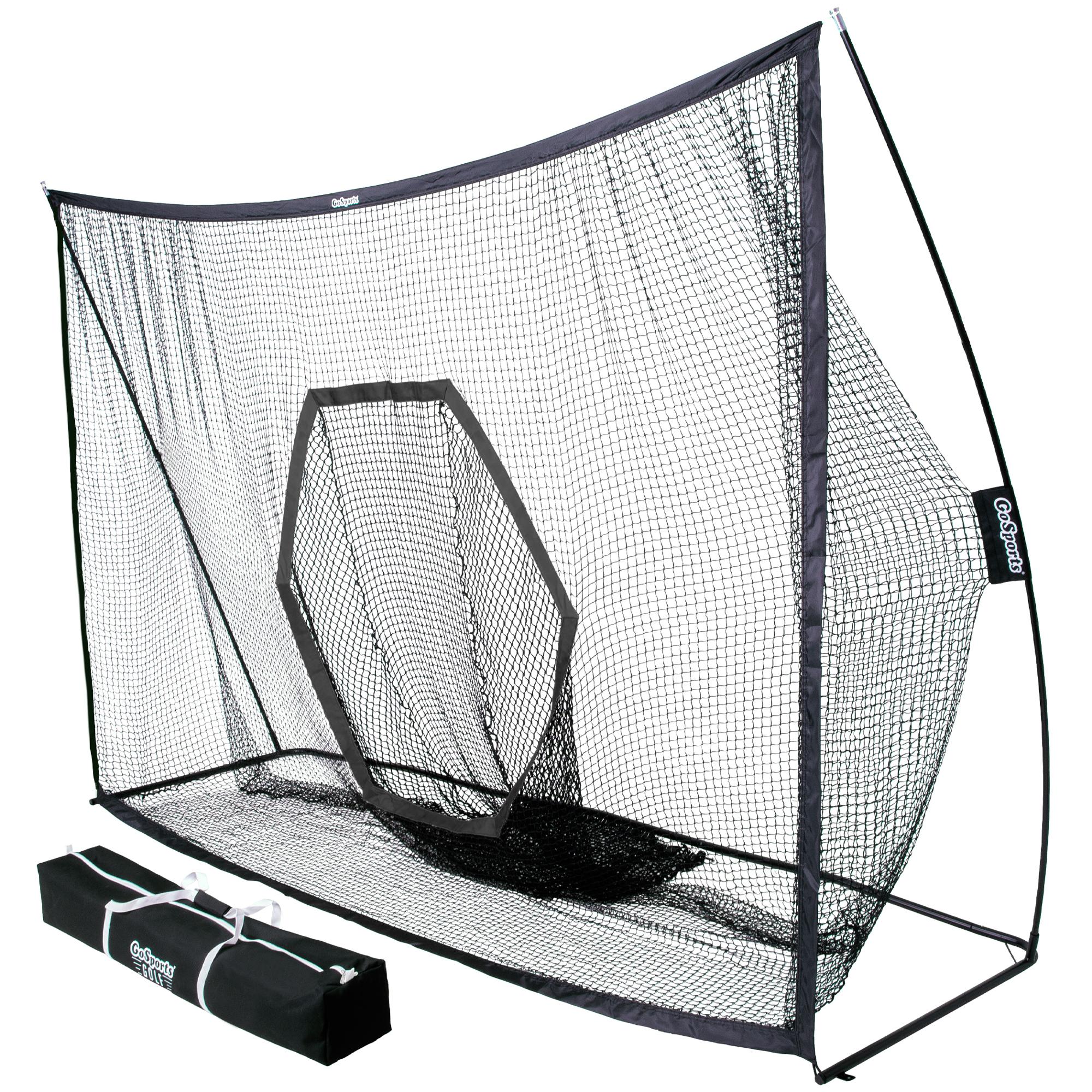 GoSports 815898026458 10 ft x 7 ft PRO Golf Practice Hitting Net - Personal Driving Range