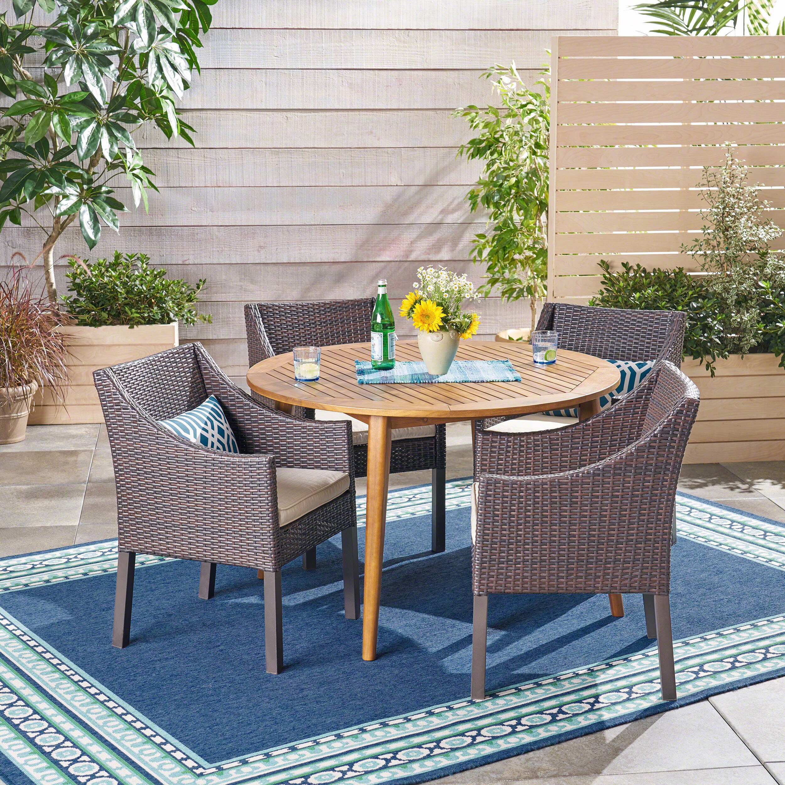 Christopher Knight Home 305257 Patio-Dining-Sets - View #2