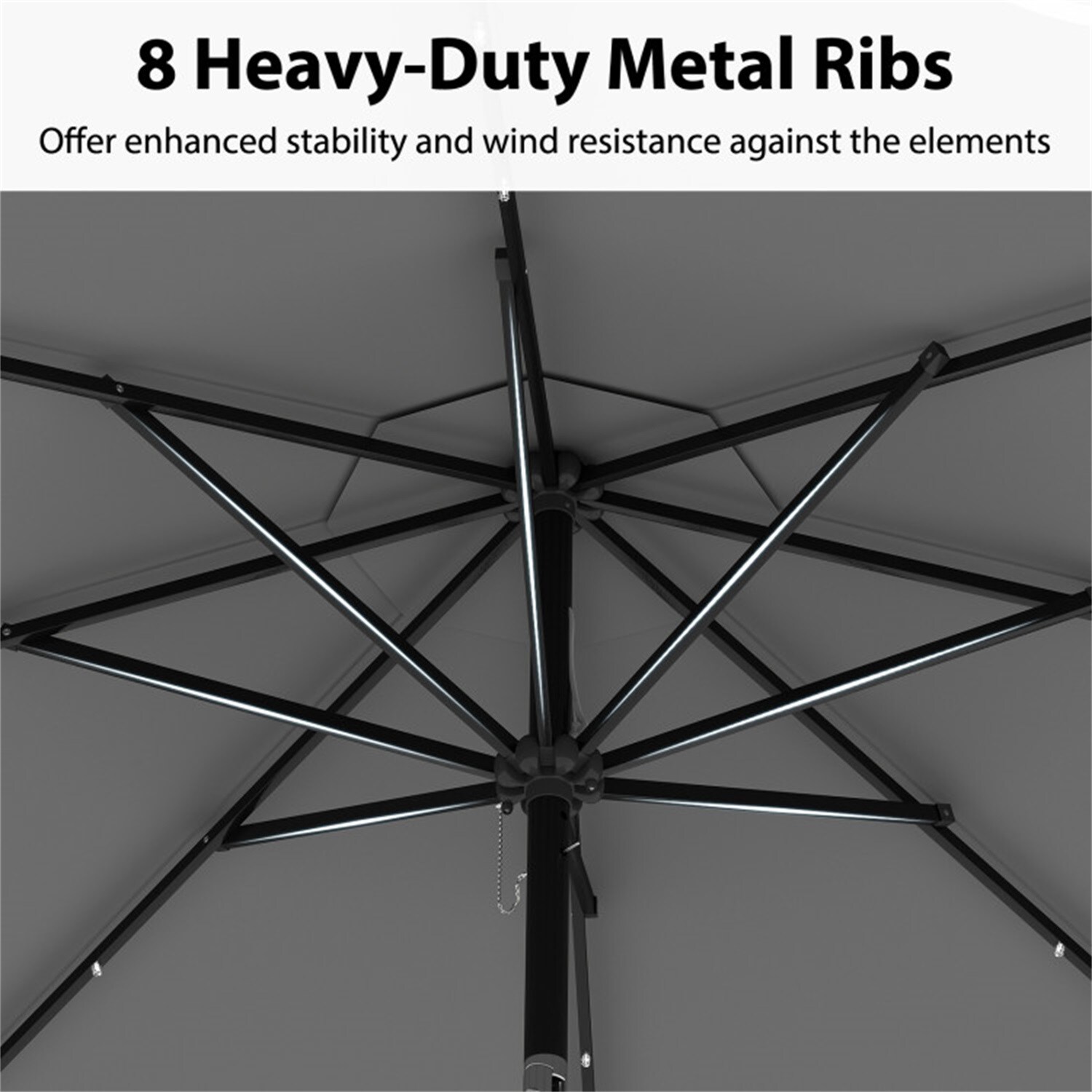Dimakai DI-NP12427GR Umbrellas-2 - View #6