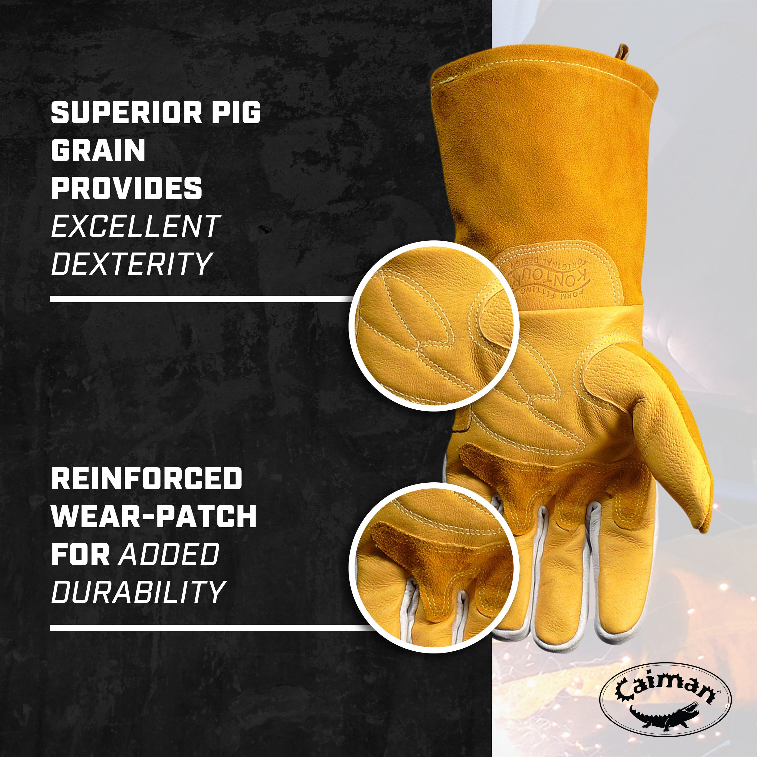 Caiman 1812-6 Welding-Apparel - View #2
