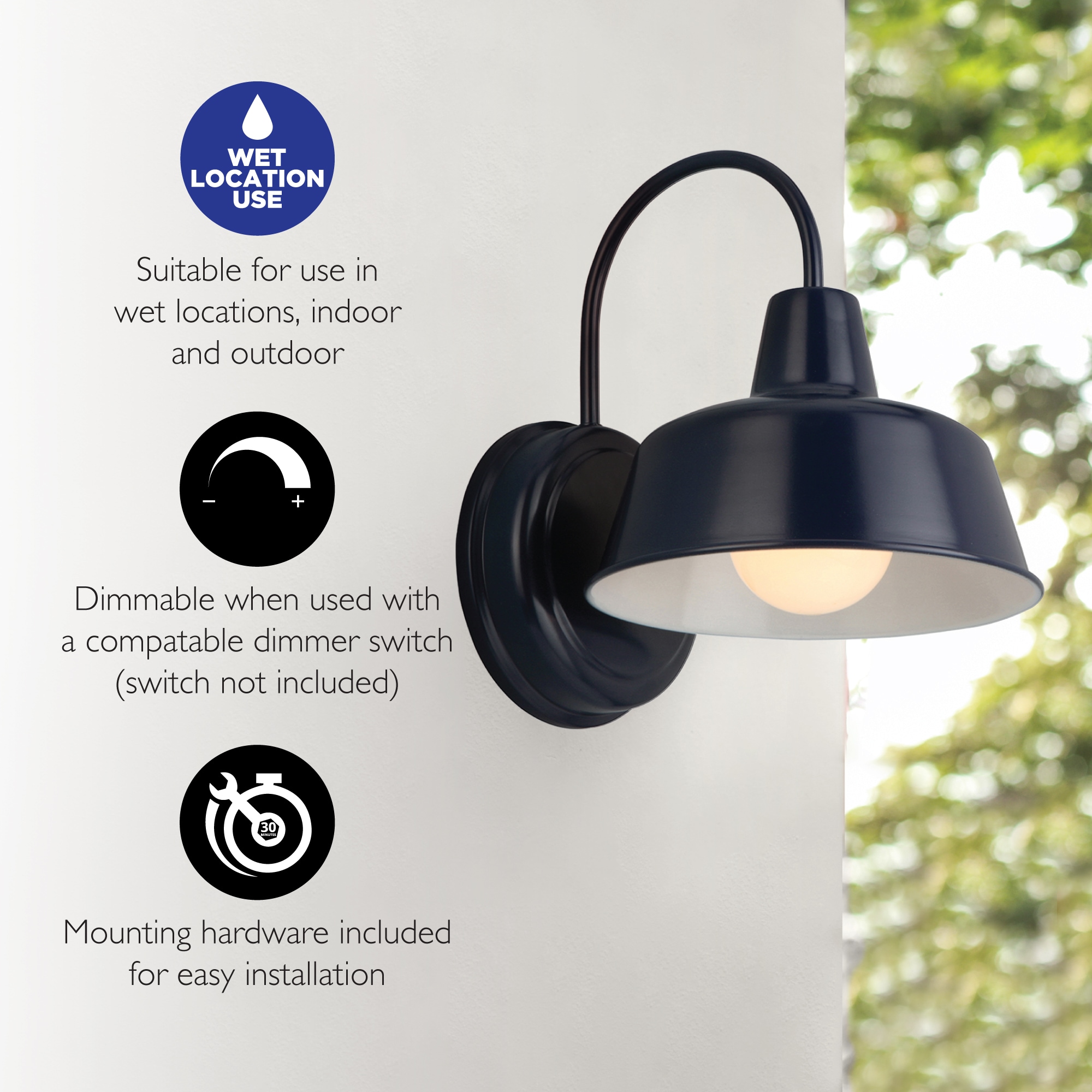 Design House 579334 Outdoor-Wall-Lighting - View #9