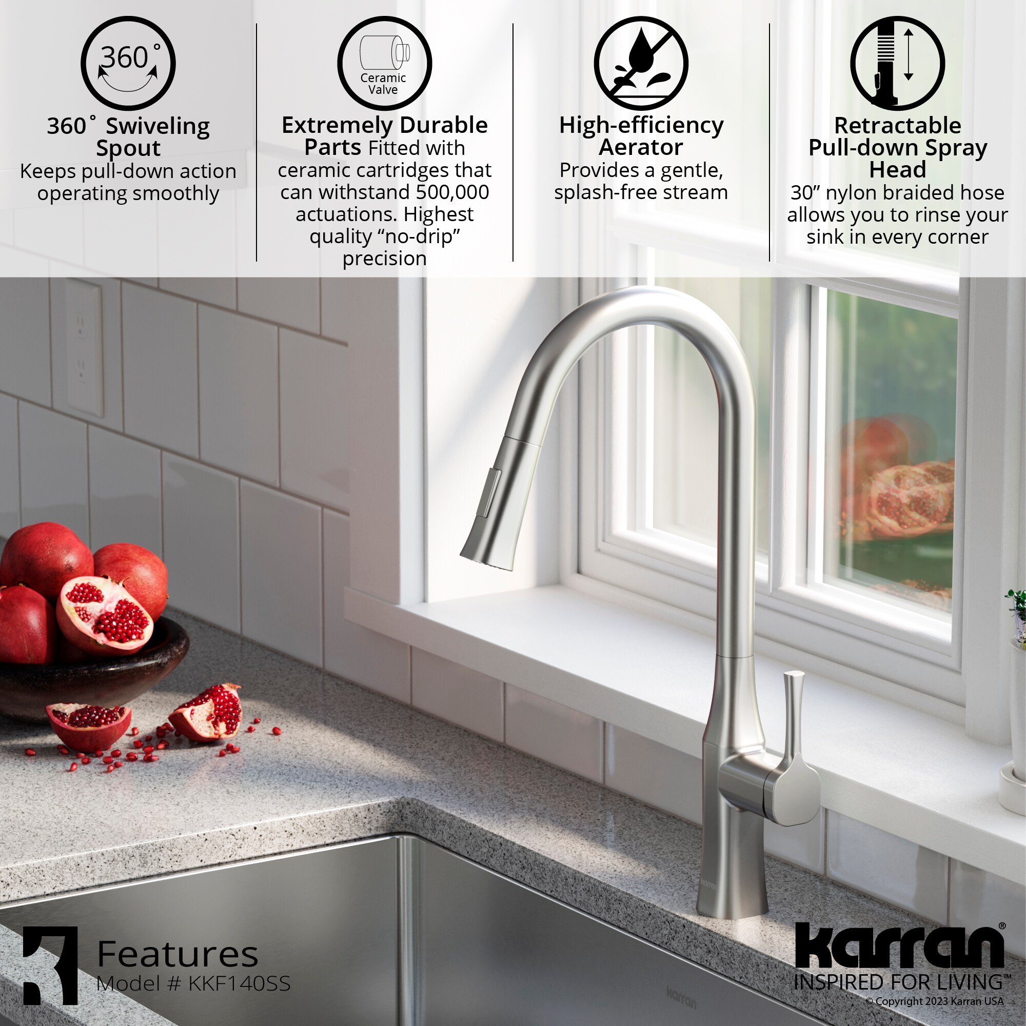 Karran KKF140SS Kitchen-Faucets - View #5