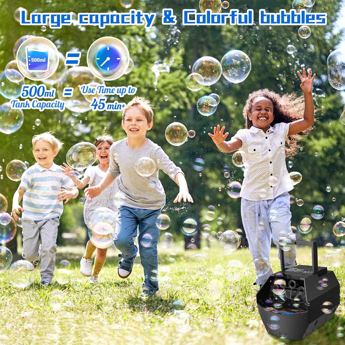 Aoibox LABBM2925 Fog-Bubble-Machines - View #3