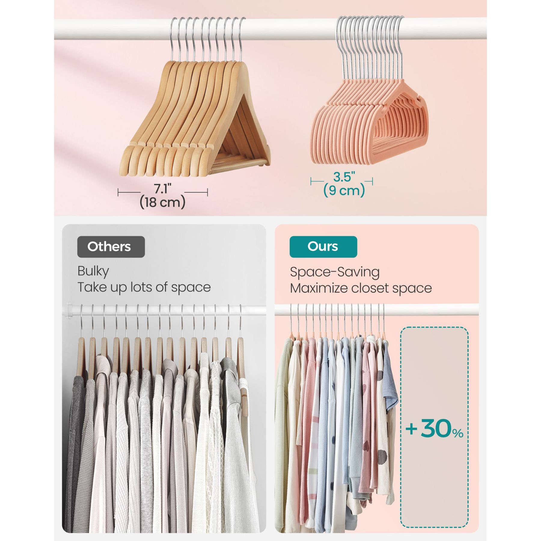 Slickblue D-SM-10R730FRCU Wood-Closet-Accessories - View #6